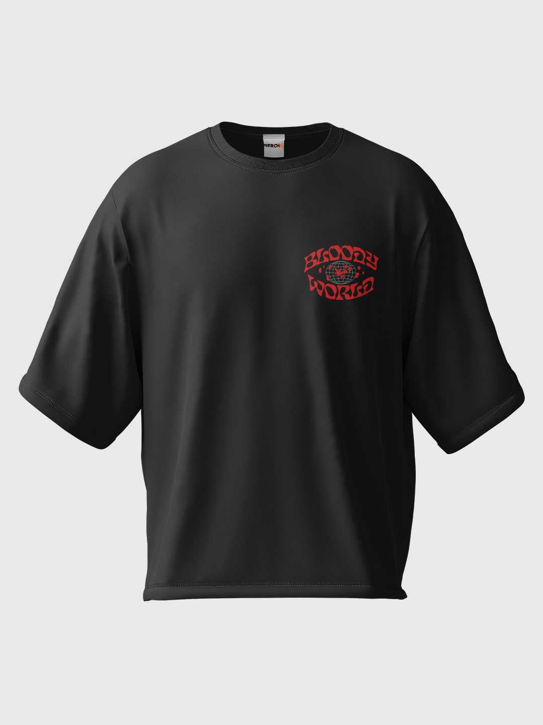 Bloody World Oversized Tee
