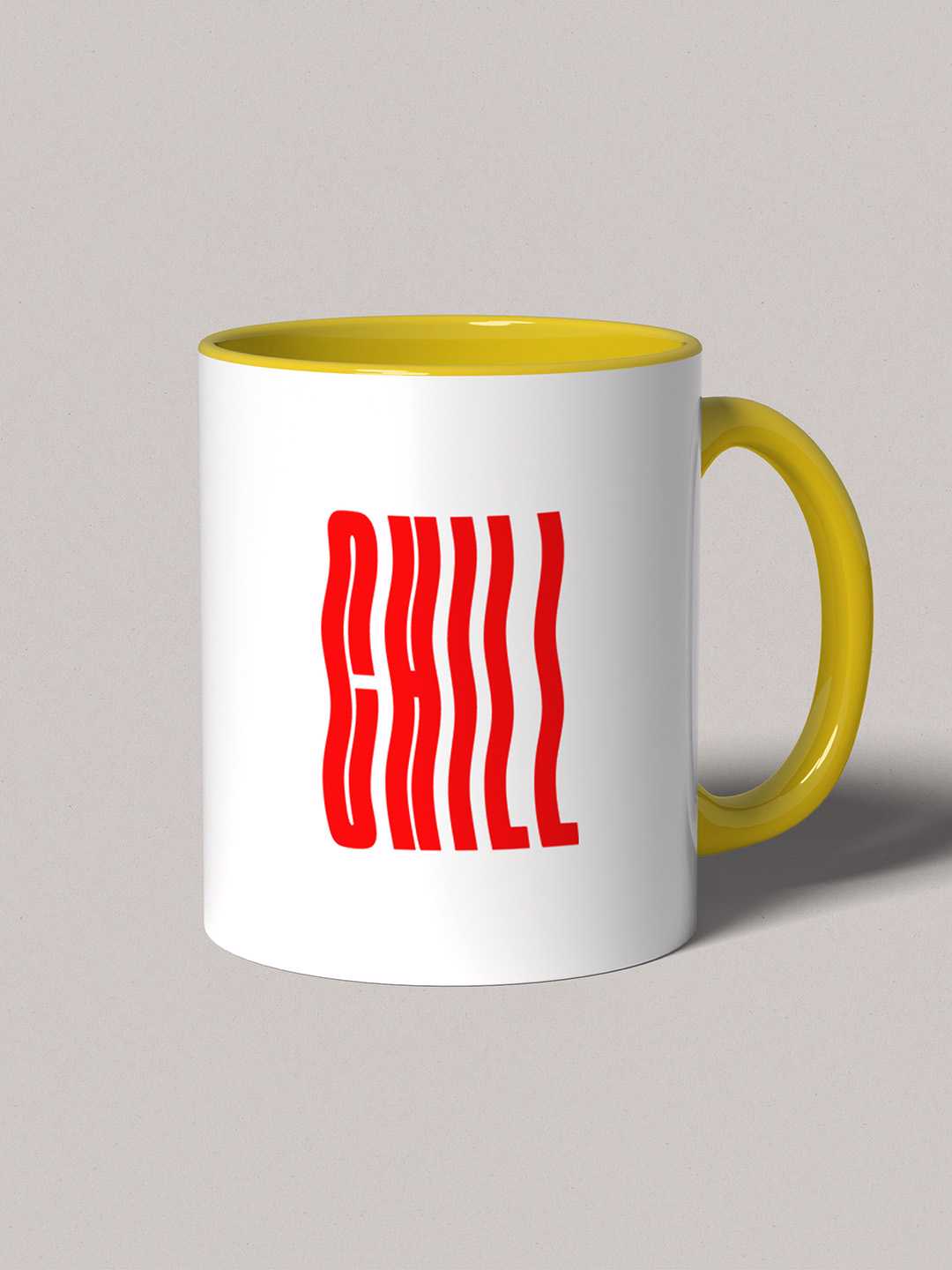CHILL Graphic Printed Ceramic Mug