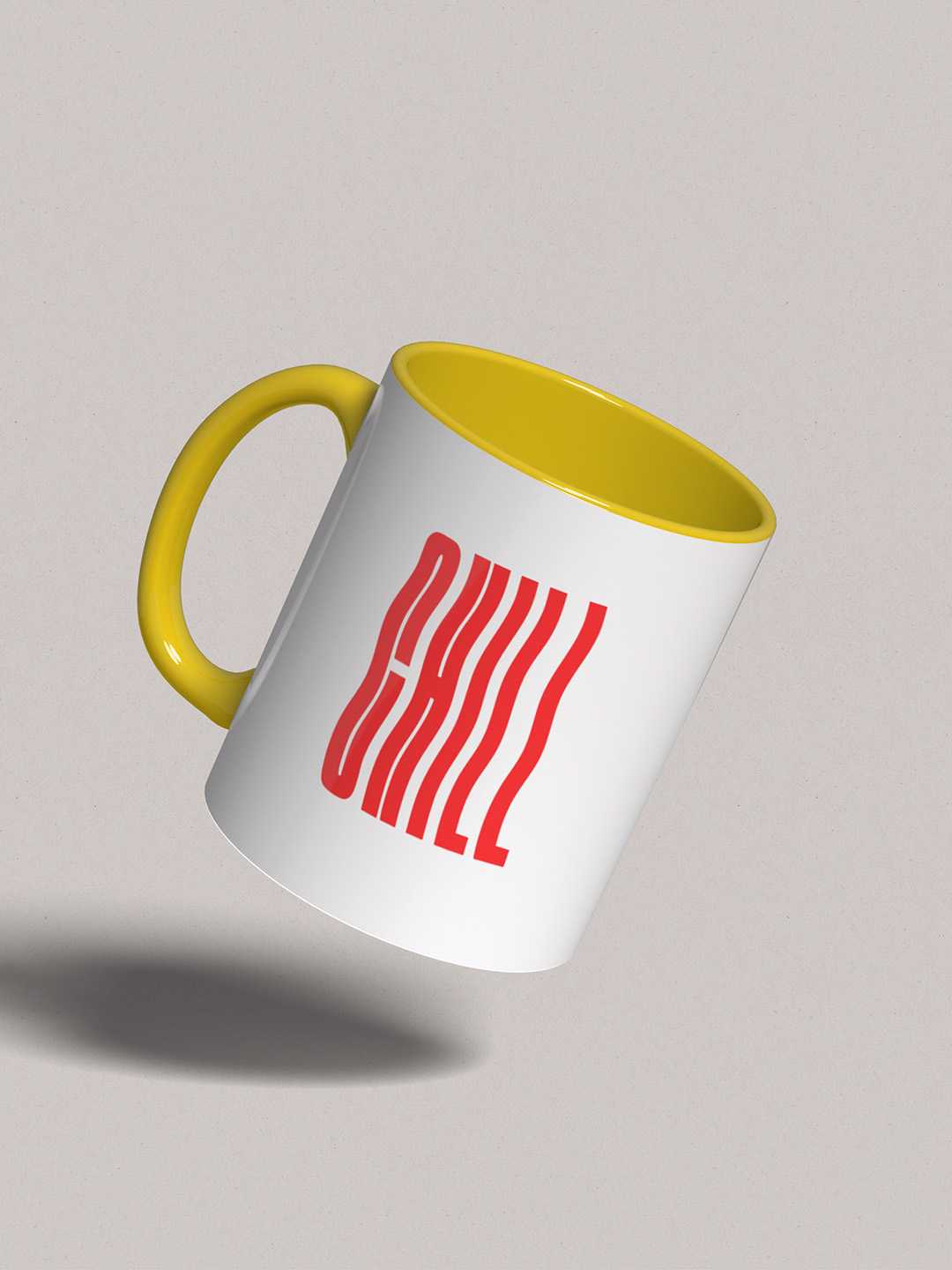 CHILL Graphic Printed Ceramic Mug