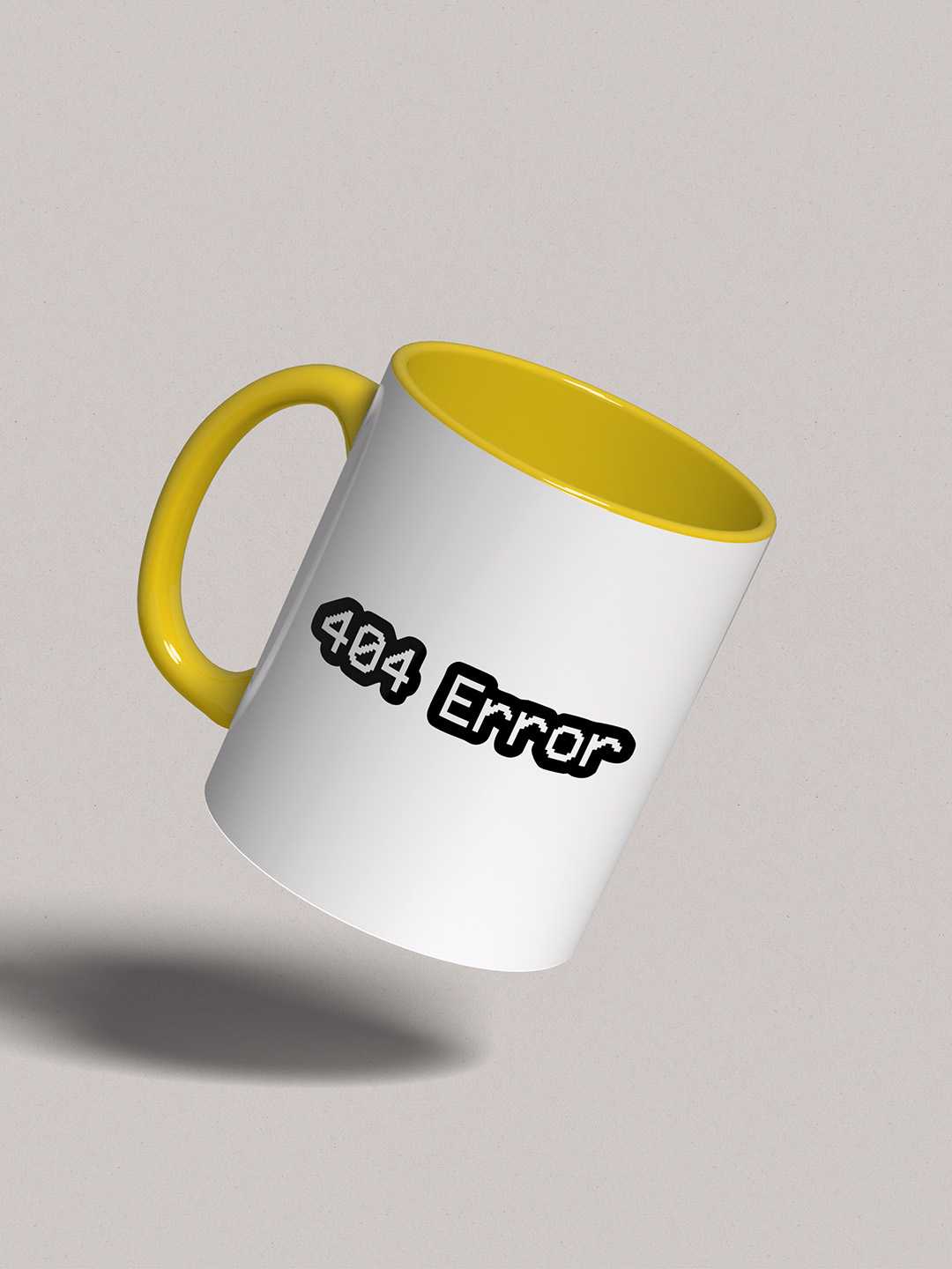 ERROR 404 Graphic Printed Ceramic Mug