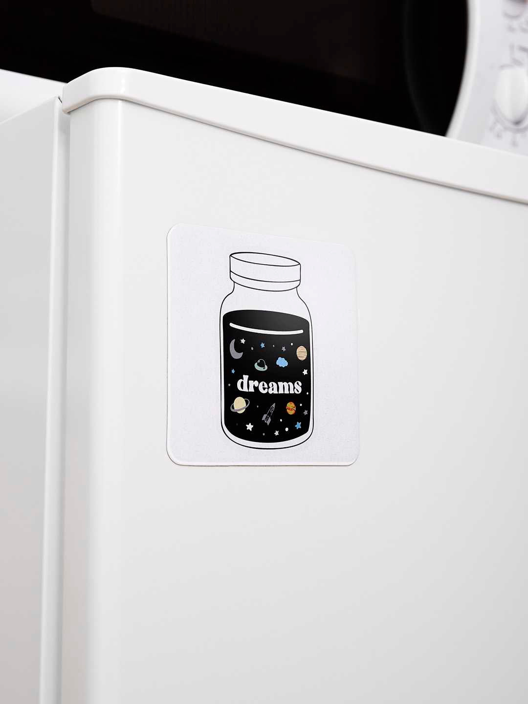 Dreams Graphic Fridge Magnet