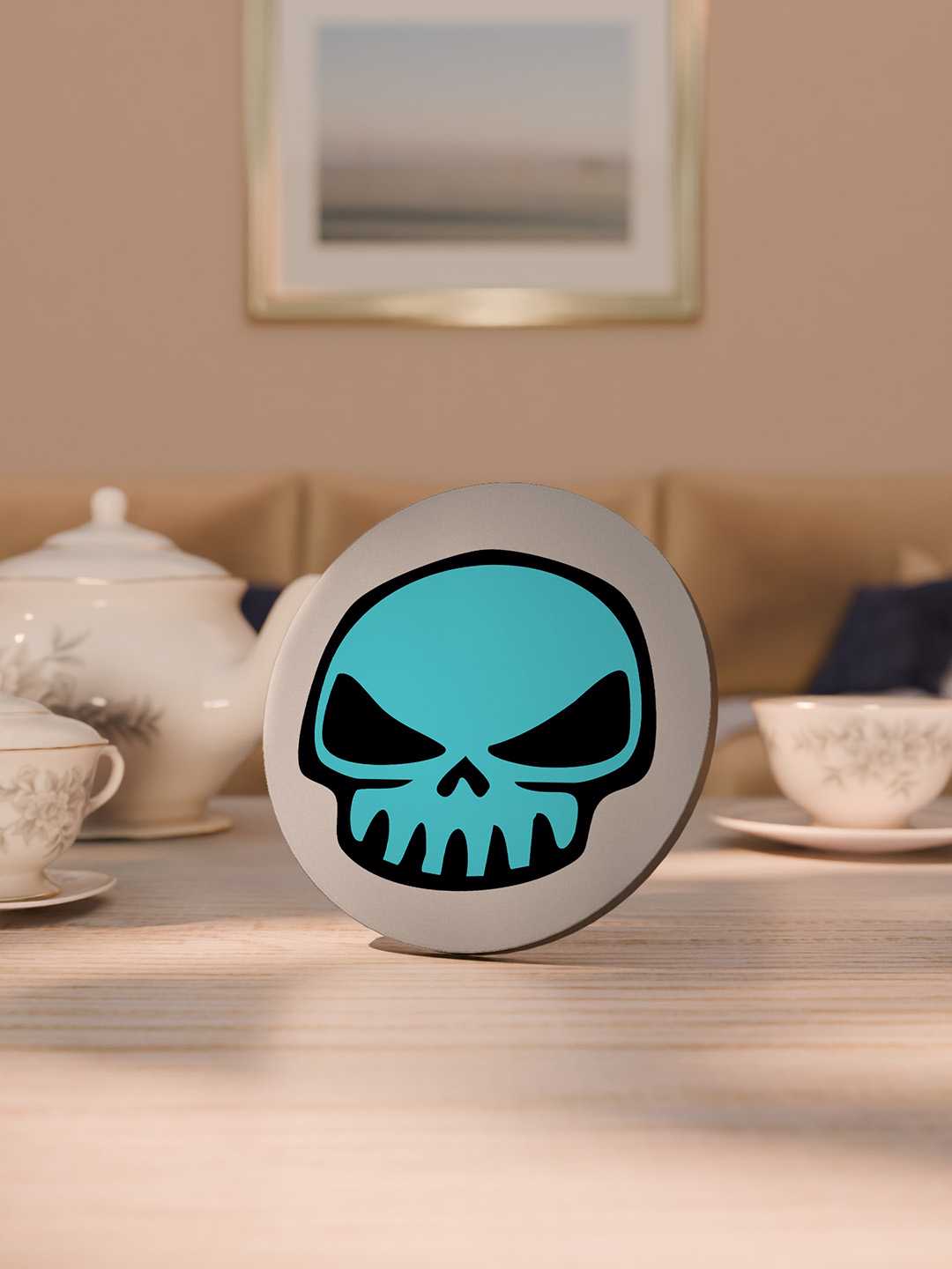 Skull Graphic Coasters - Pack of 6