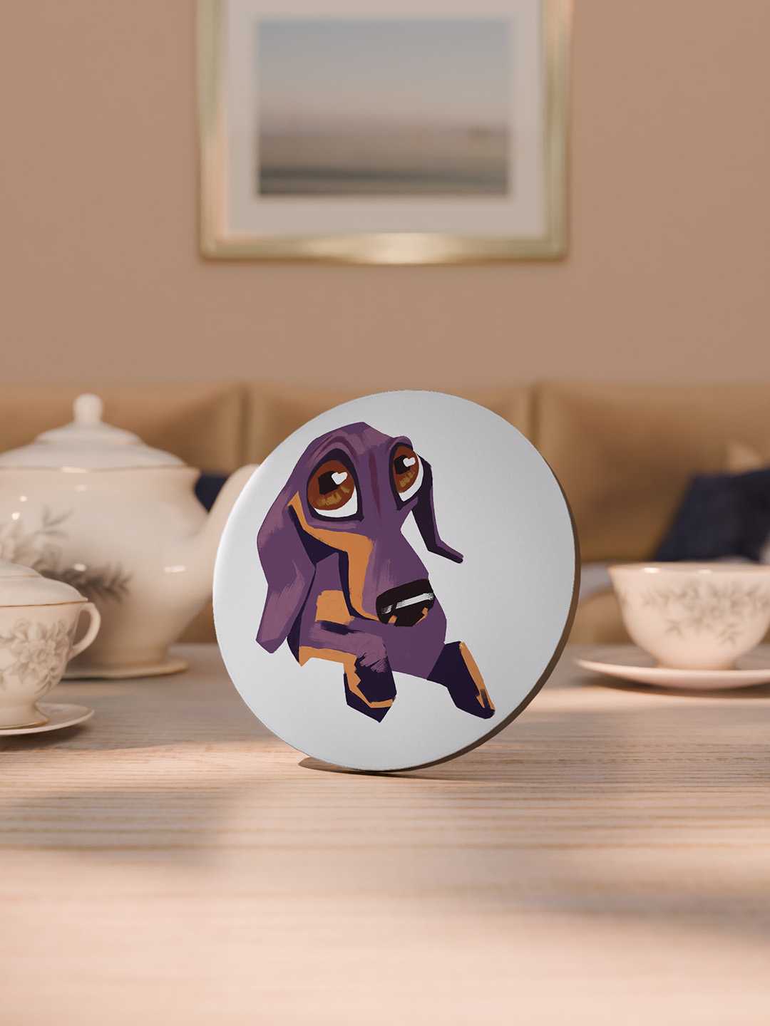 Anime Illustrations Graphic Coasters - Pack of 6