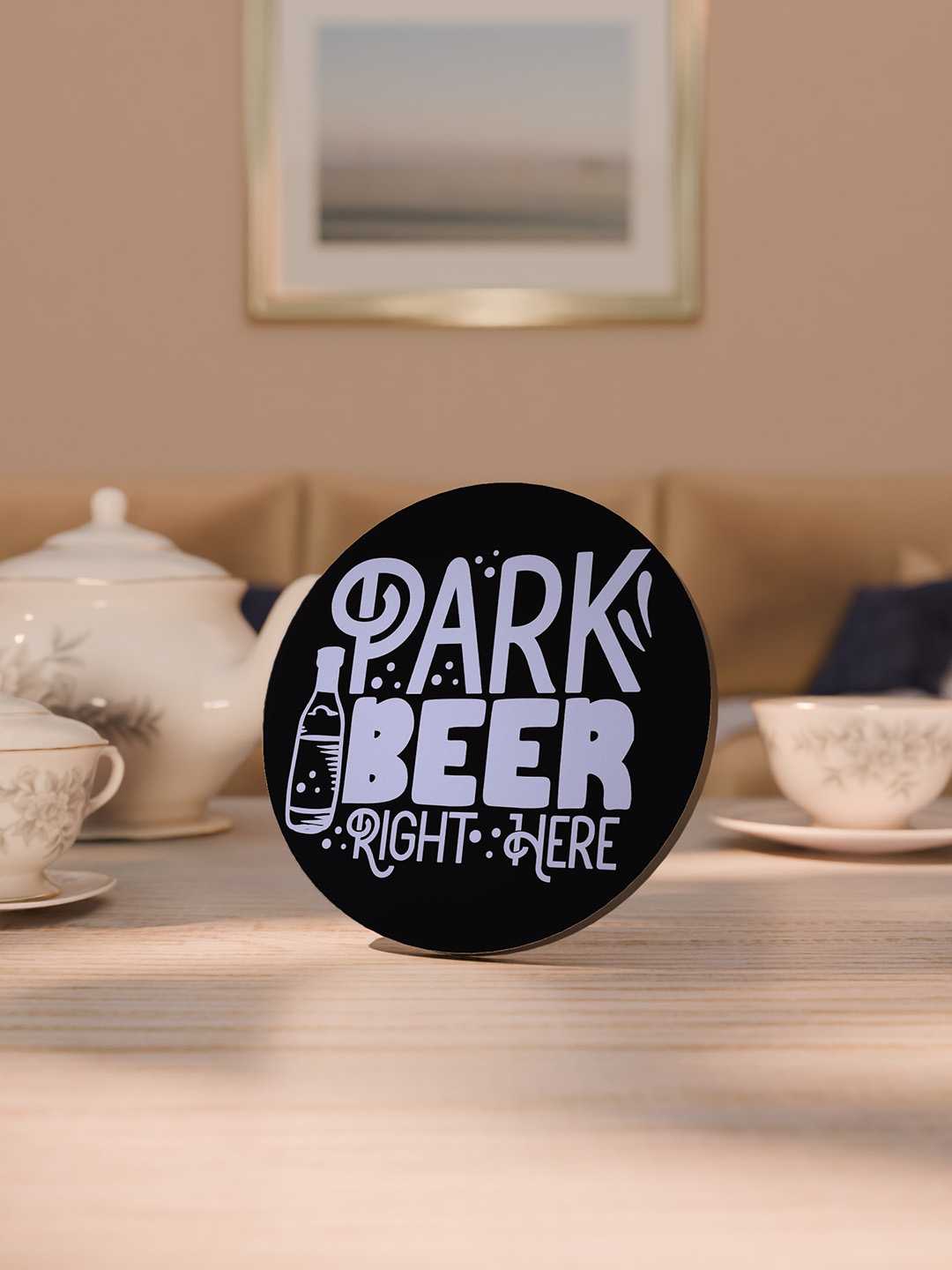 Drunk Talks Graphic Coasters - Pack of 6