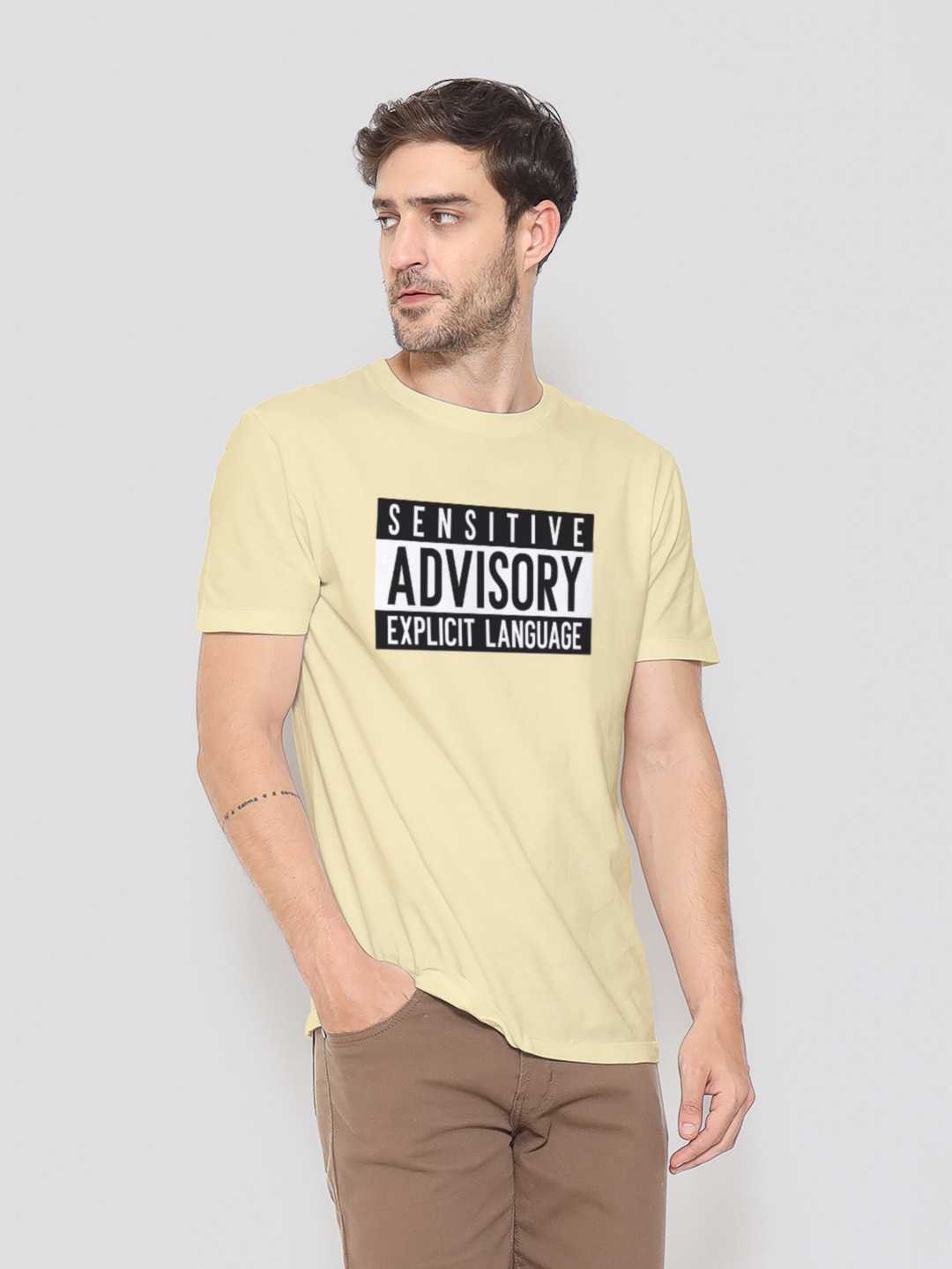 Sensitive Advisory Graphic Tee