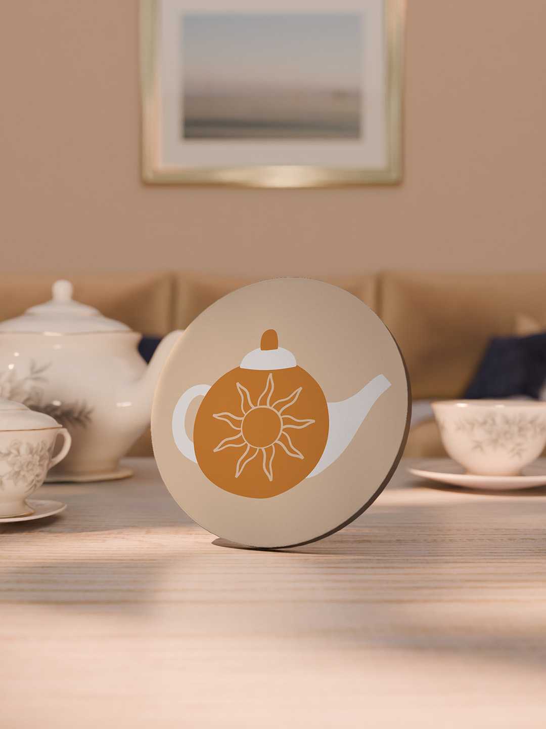 Aura and Earth Art Graphic Coasters - Pack of 6