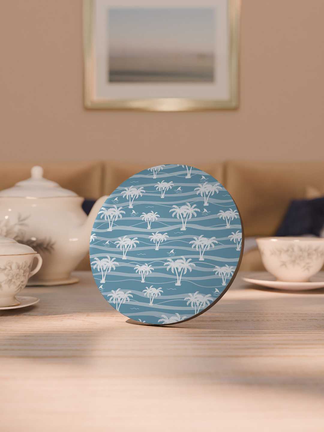 Beach Vibe Graphic Coasters - Pack of 6