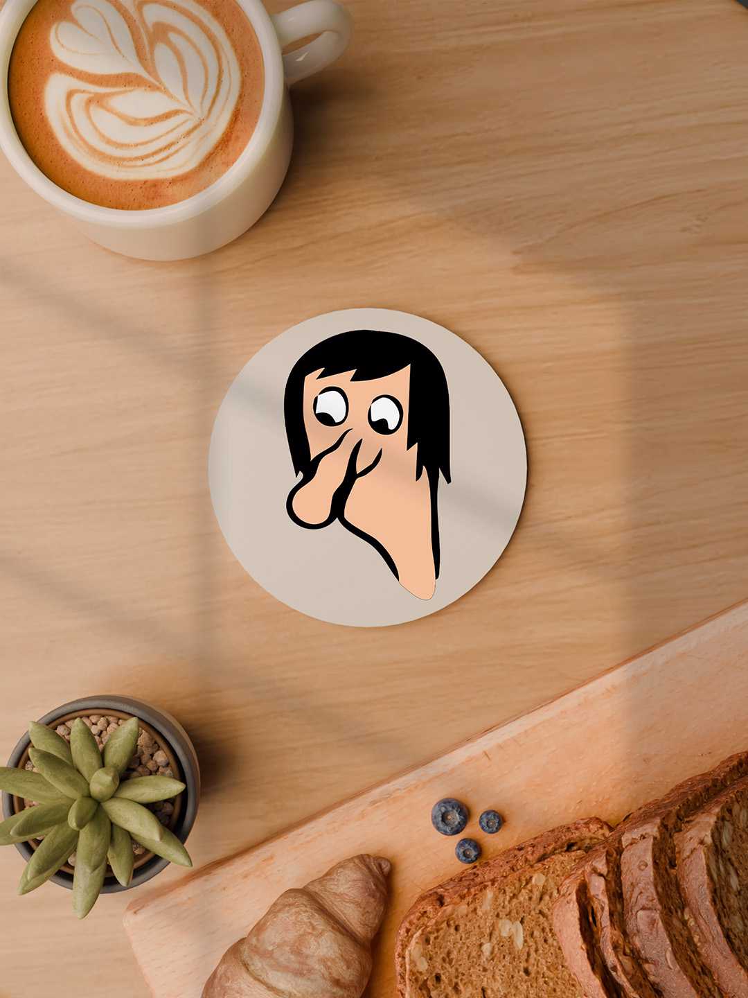 The LOL Expressions Graphic Coasters - Pack of 6