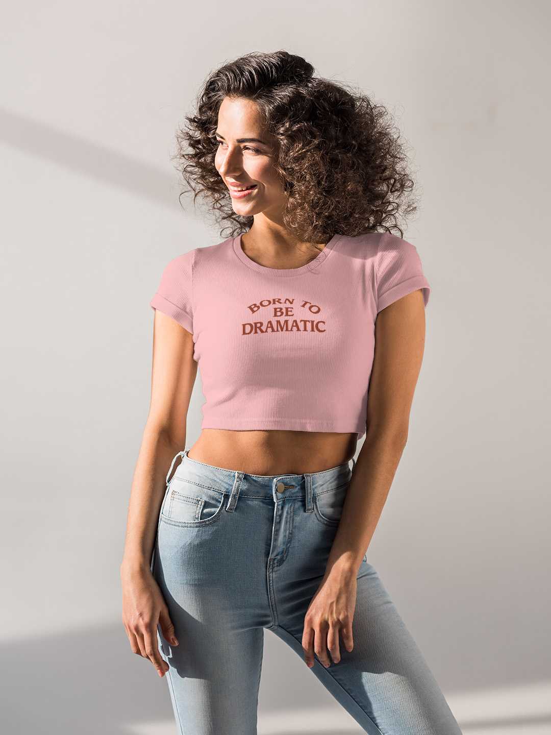 Born To Be Dramatic Graphic Baby Tee