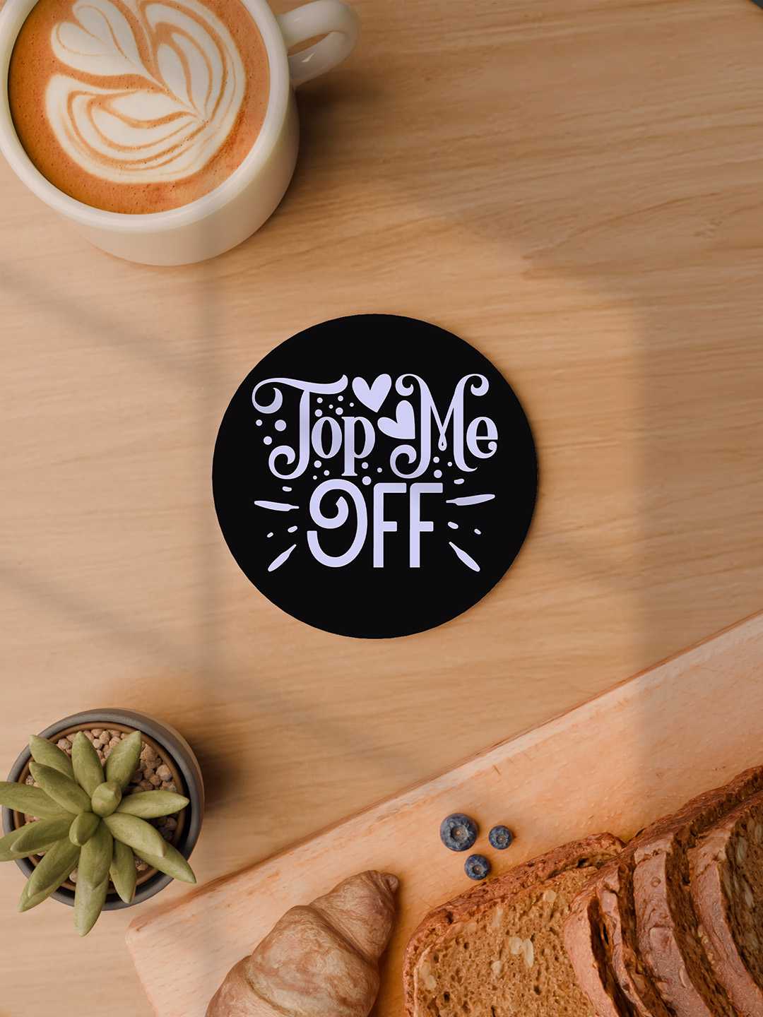 Drunk Talks Graphic Coasters - Pack of 6