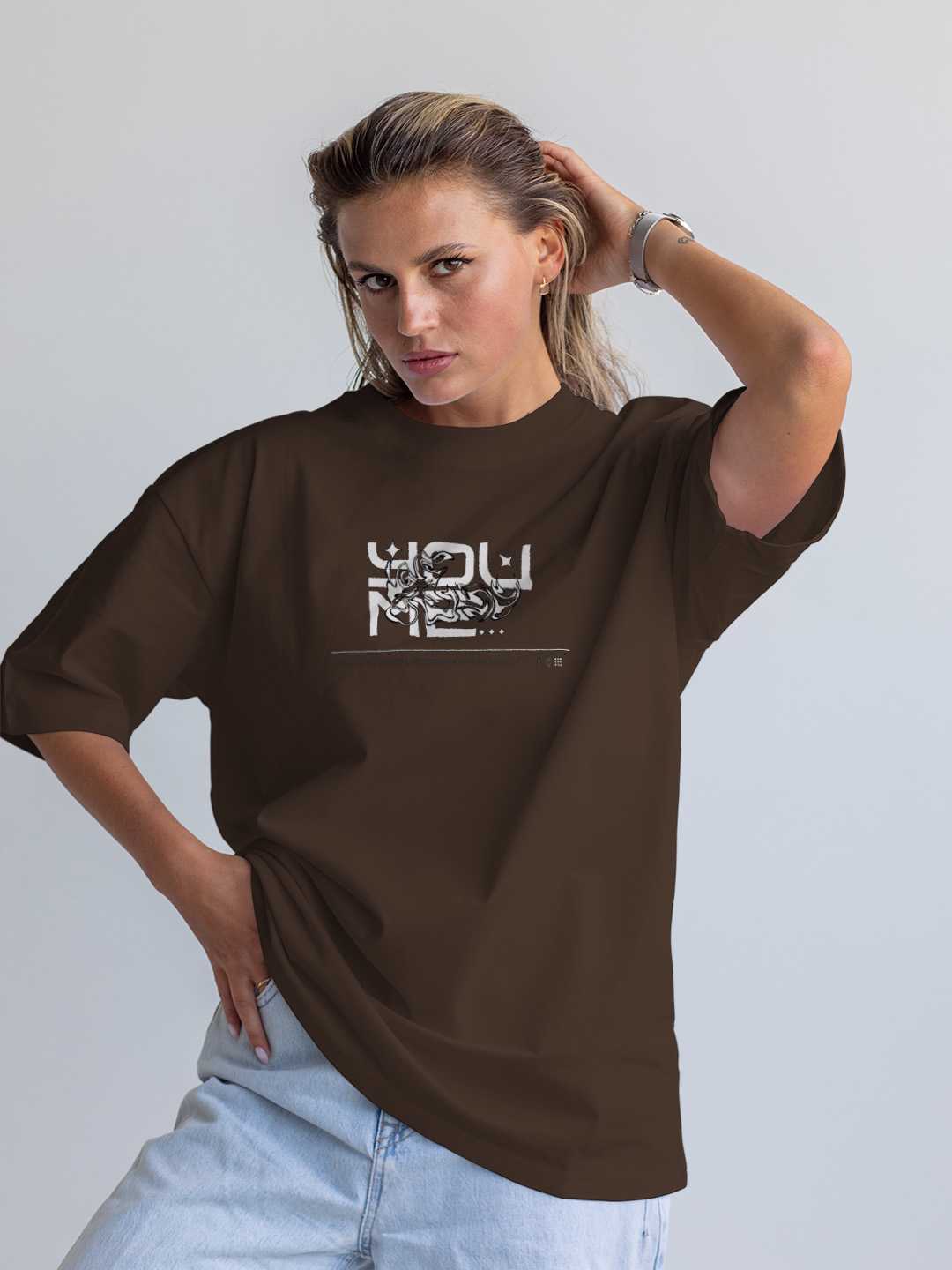 You and Me Oversized Tee