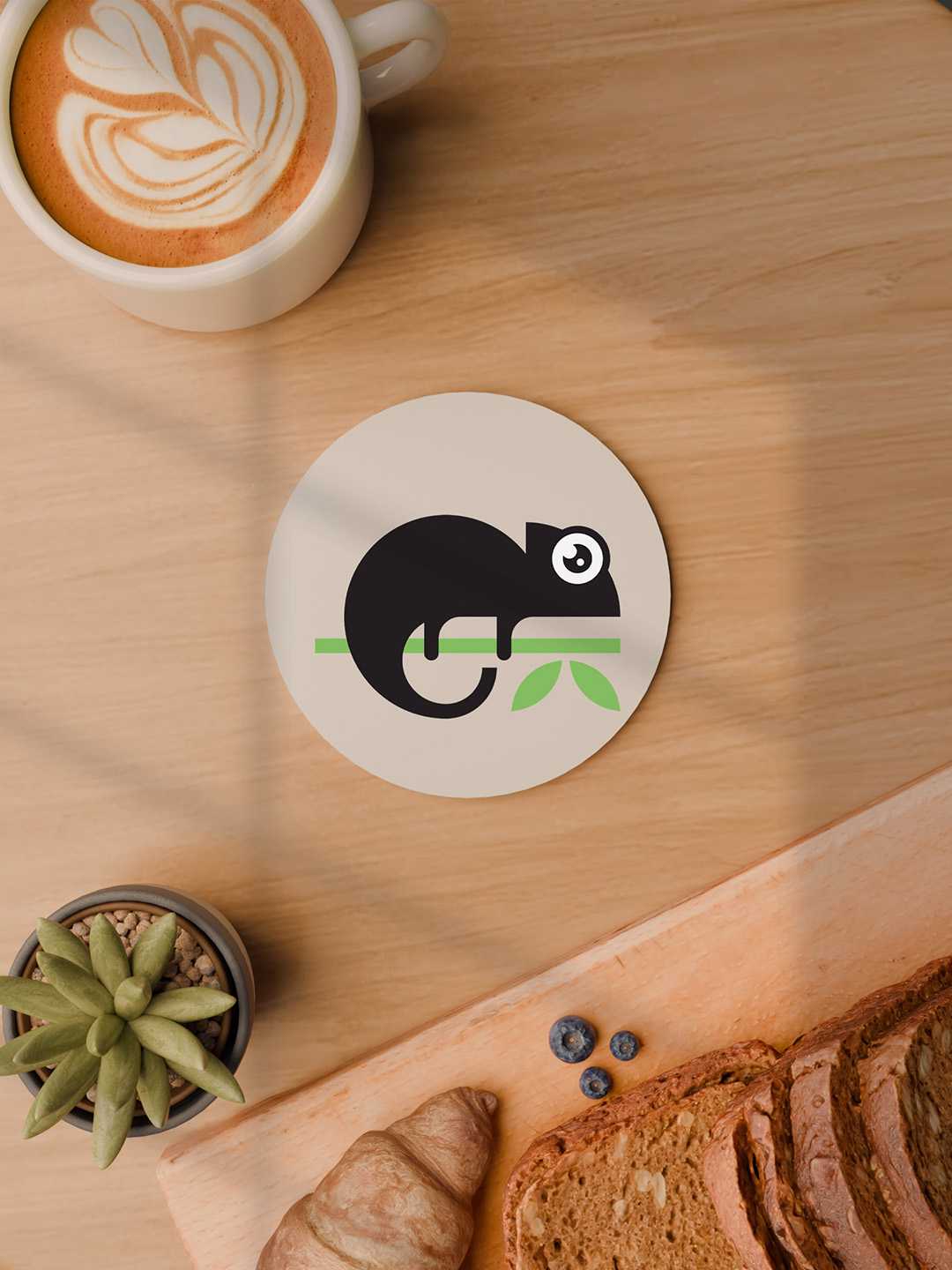 Birdy Nest Graphic Coasters - Pack of 6