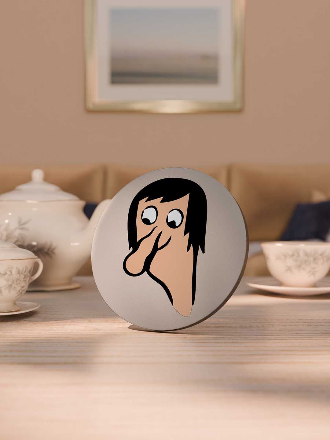The LOL Expressions Graphic Coasters - Pack of 6