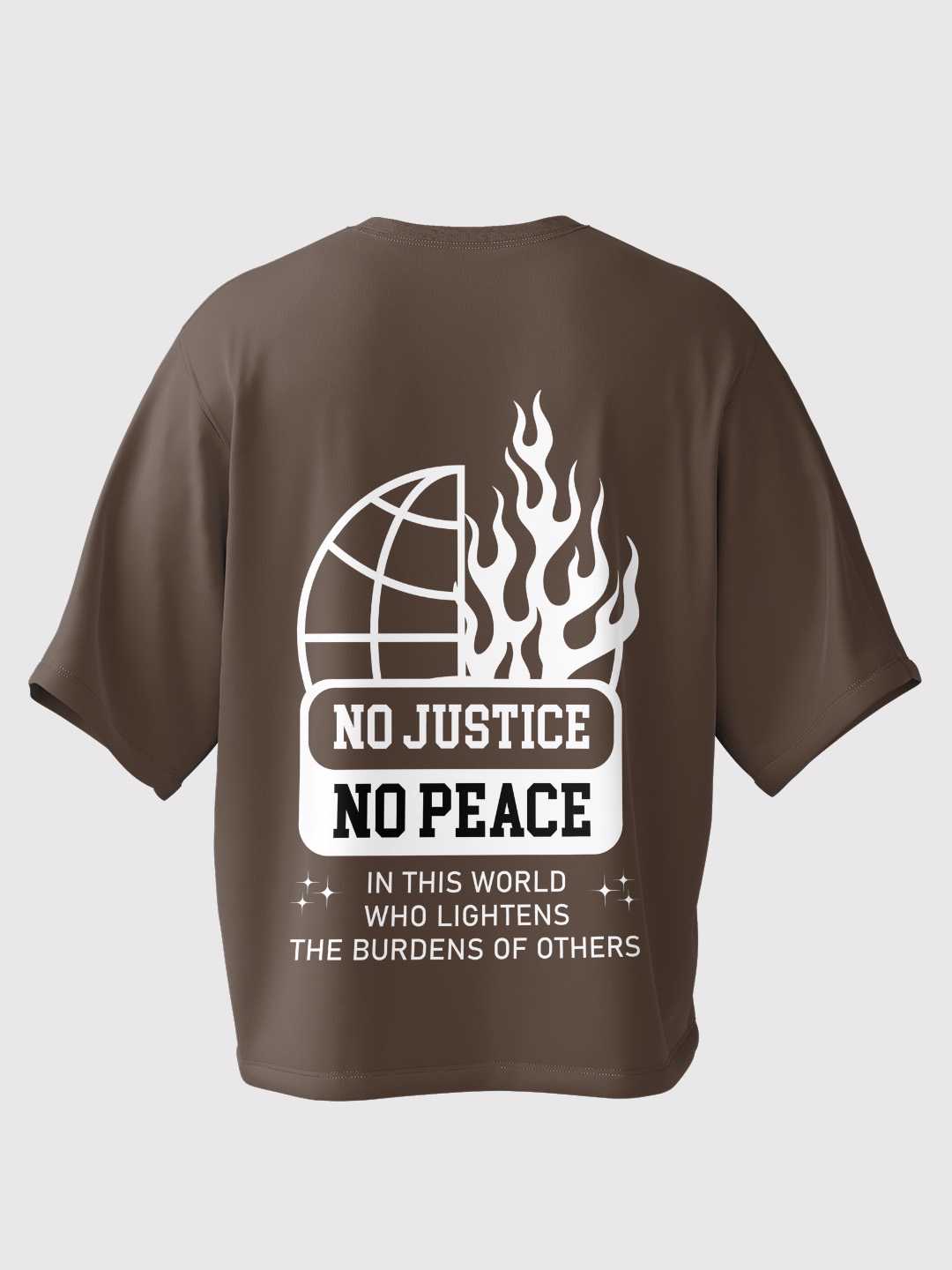 No Justice No Peace Oversized Tee