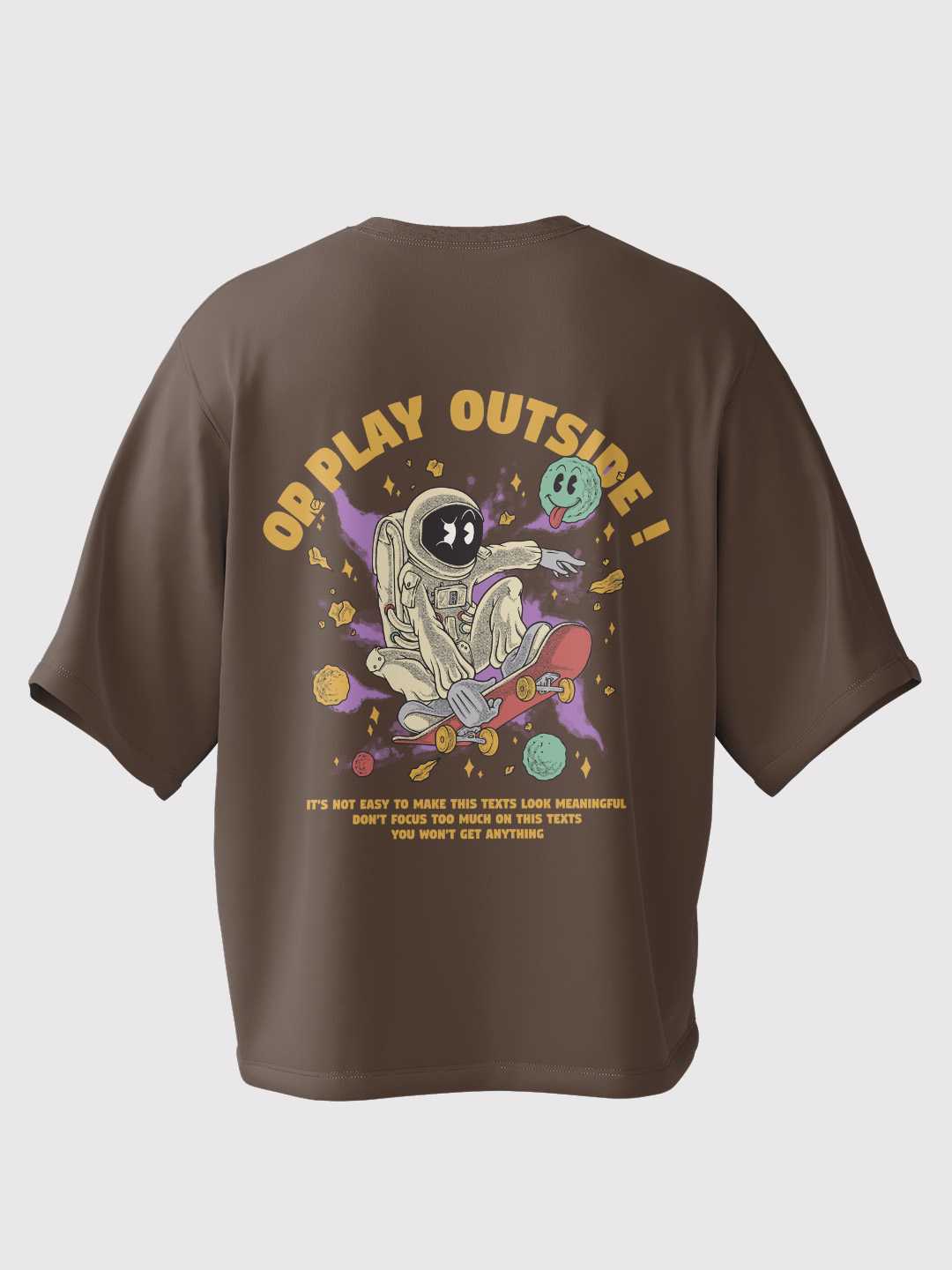 Play Inside Oversized Tee