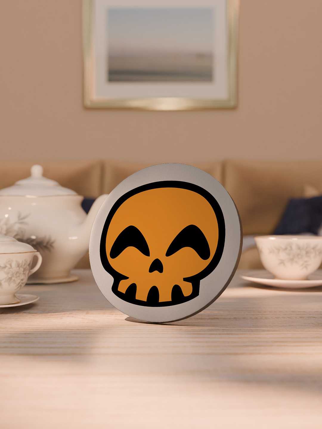 Skull Graphic Coasters - Pack of 6