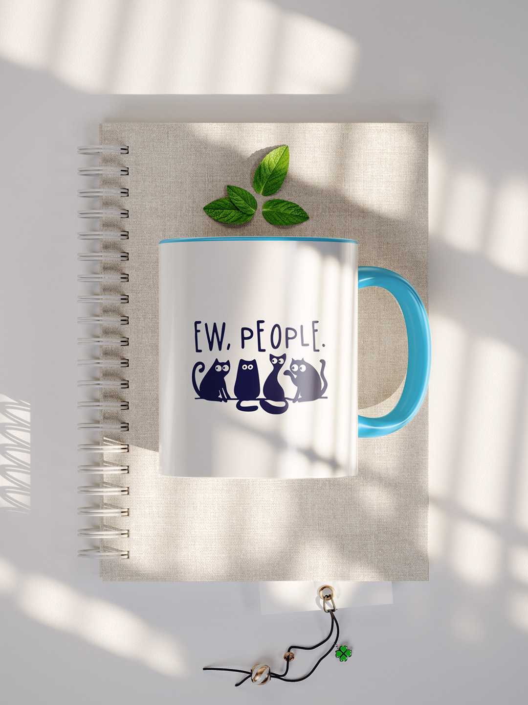 Ew People Graphic Printed Ceramic Mug