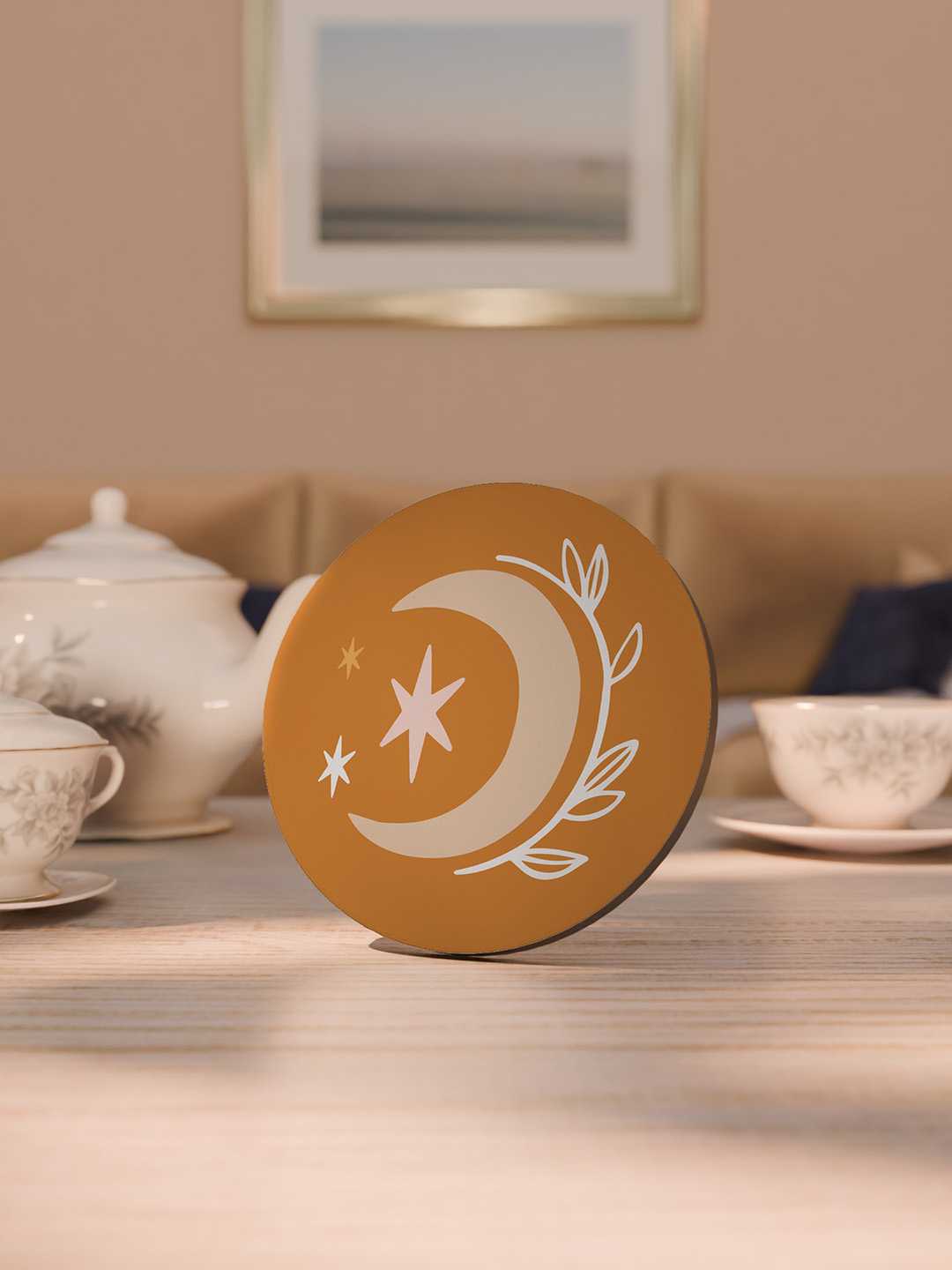 Aura and Earth Art Graphic Coasters - Pack of 6