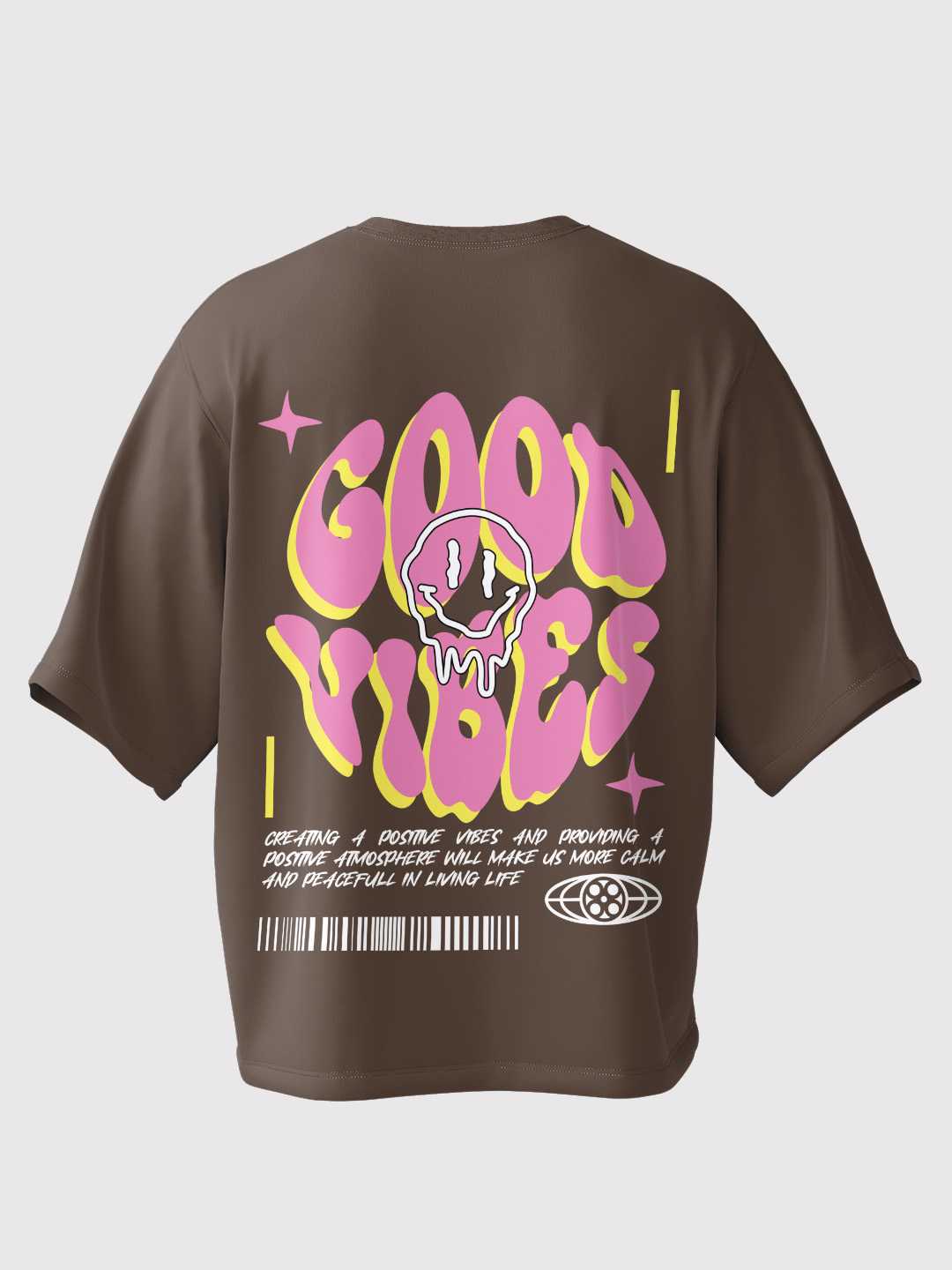 Good Vibes Oversized Tee