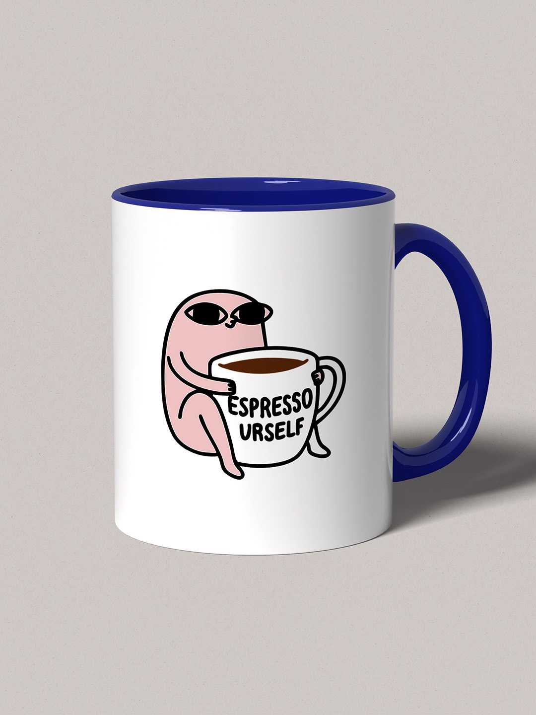 Espresso Urself Graphic Printed Ceramic Mug