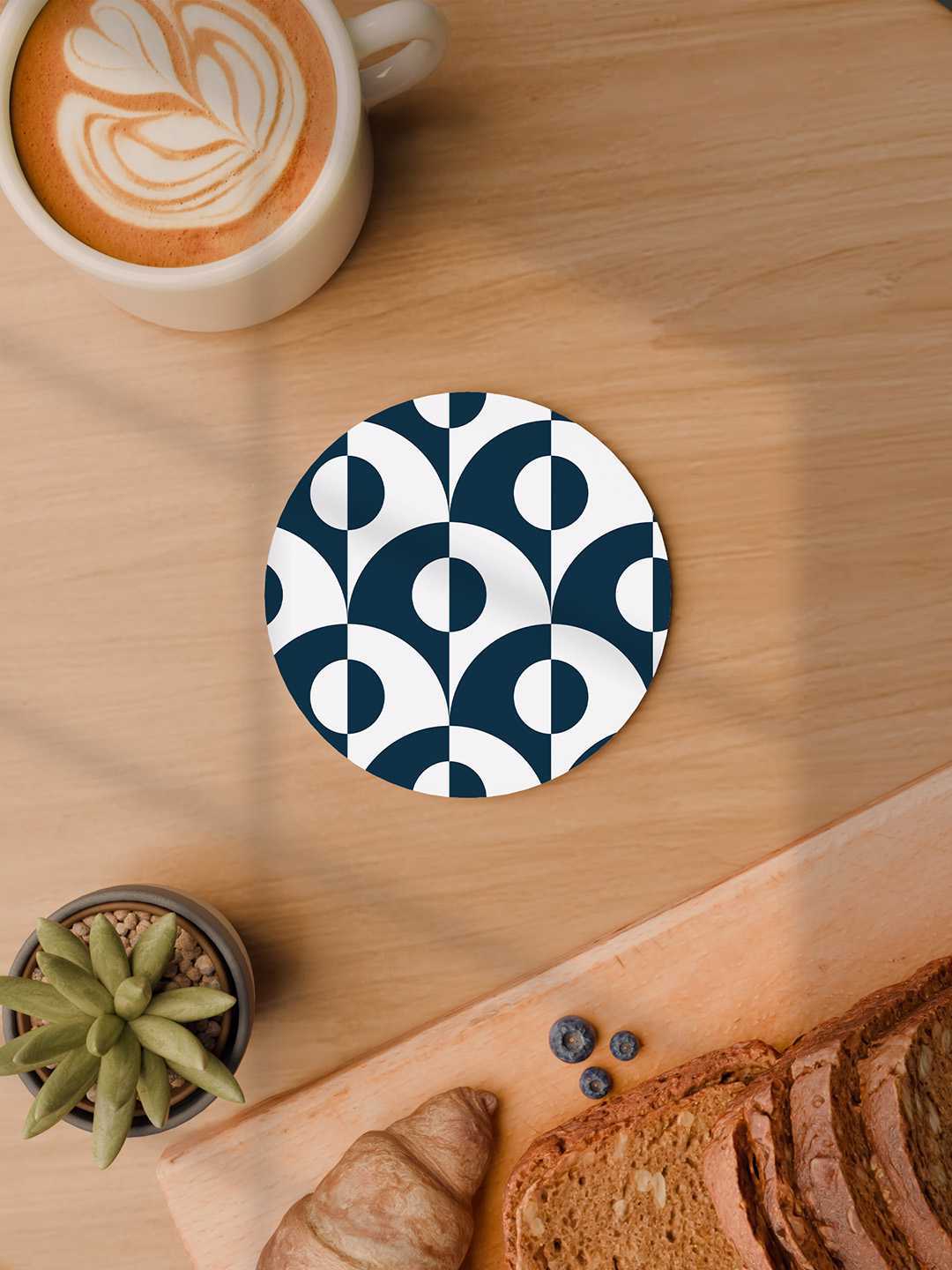 Modern Tiles Graphic Coasters - Pack of 6