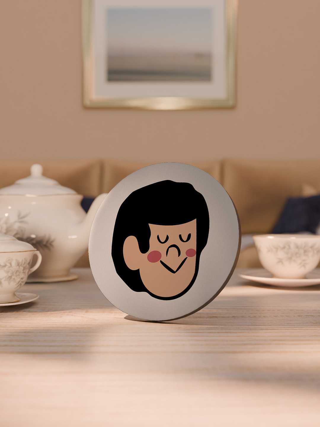 The LOL Expressions Graphic Coasters - Pack of 6