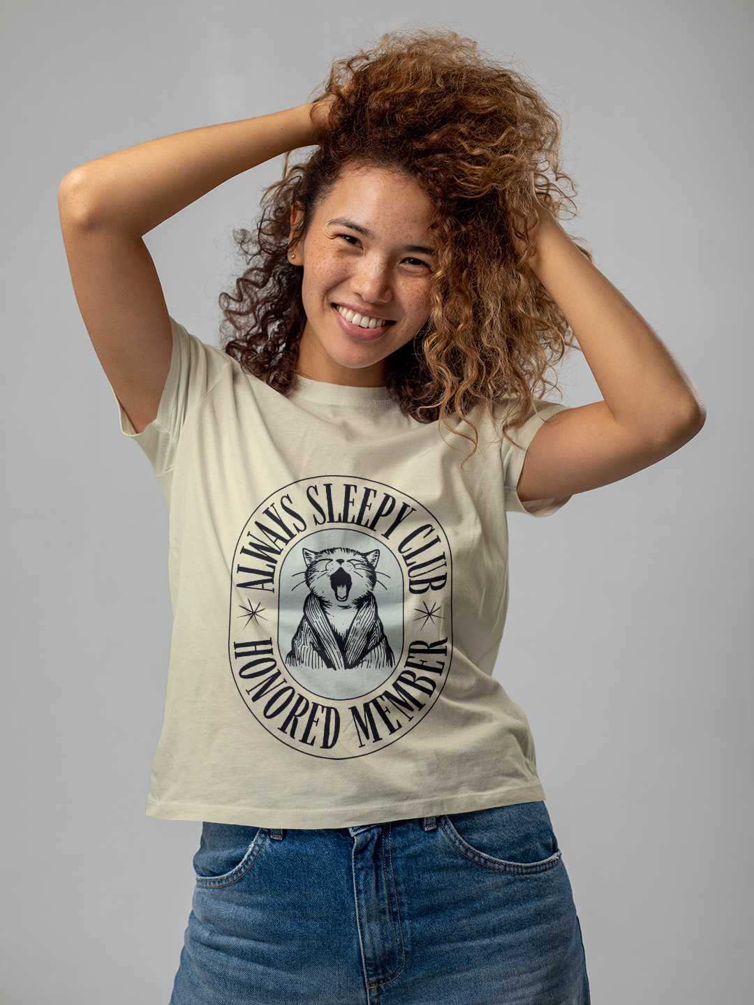 Always Sleepy Club Graphic Tee