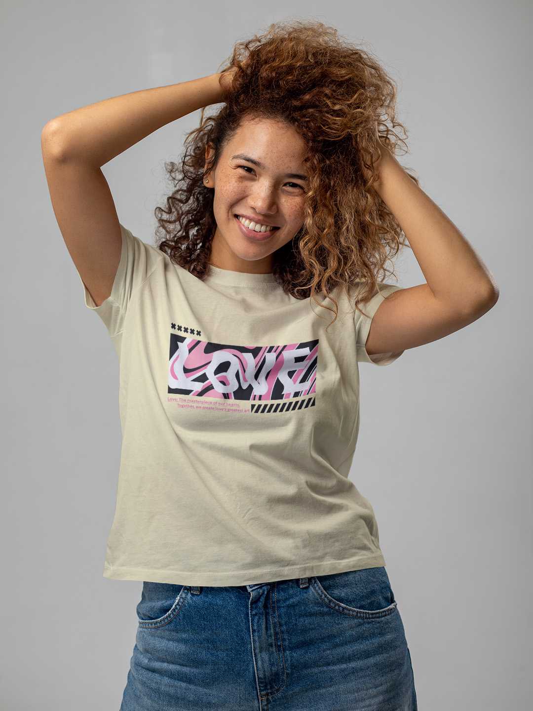 Trippy Love Graphic Tee