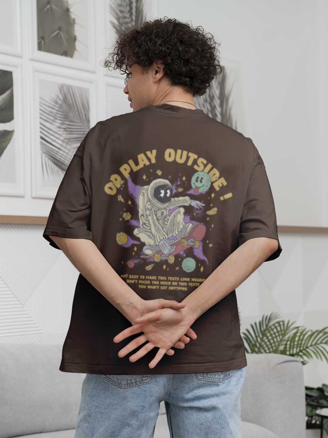 Play Inside Oversized Tee