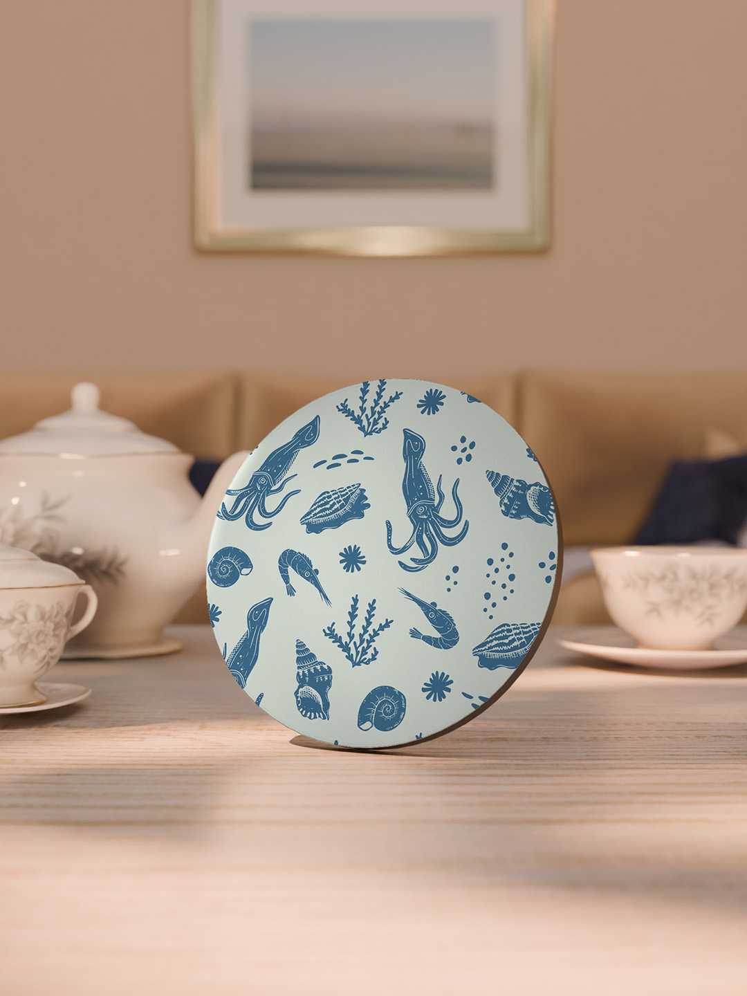 Beach Vibe Graphic Coasters - Pack of 6