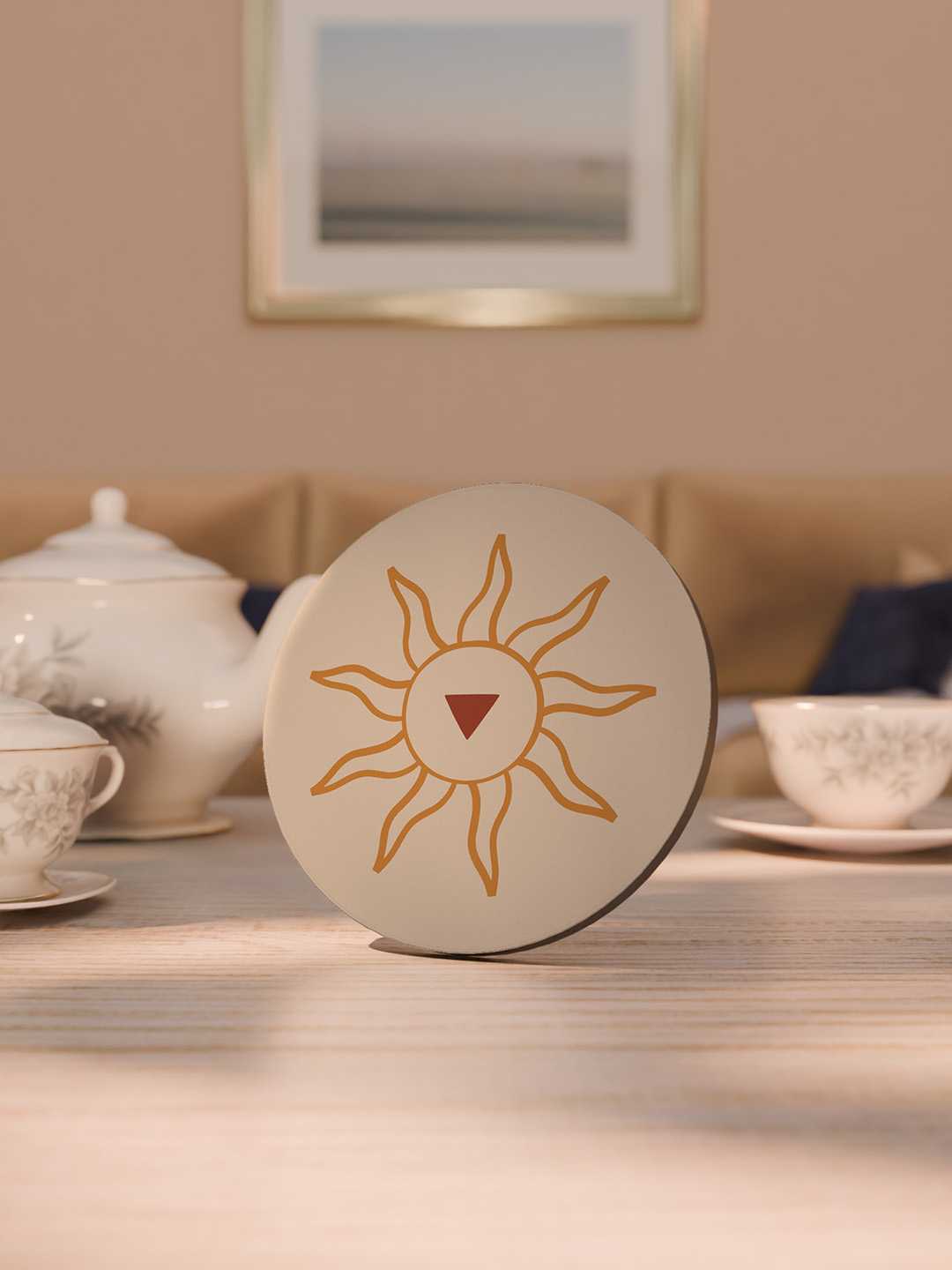 Aura and Earth Art Graphic Coasters - Pack of 6