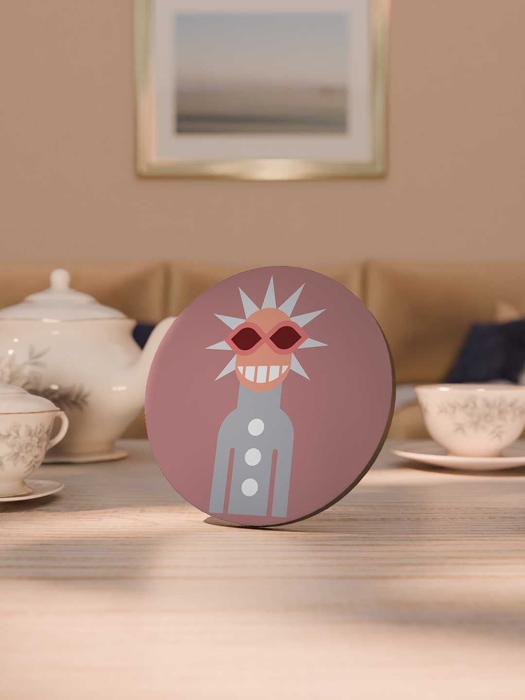 The Chill Peeps Graphic Coasters - Pack of 6