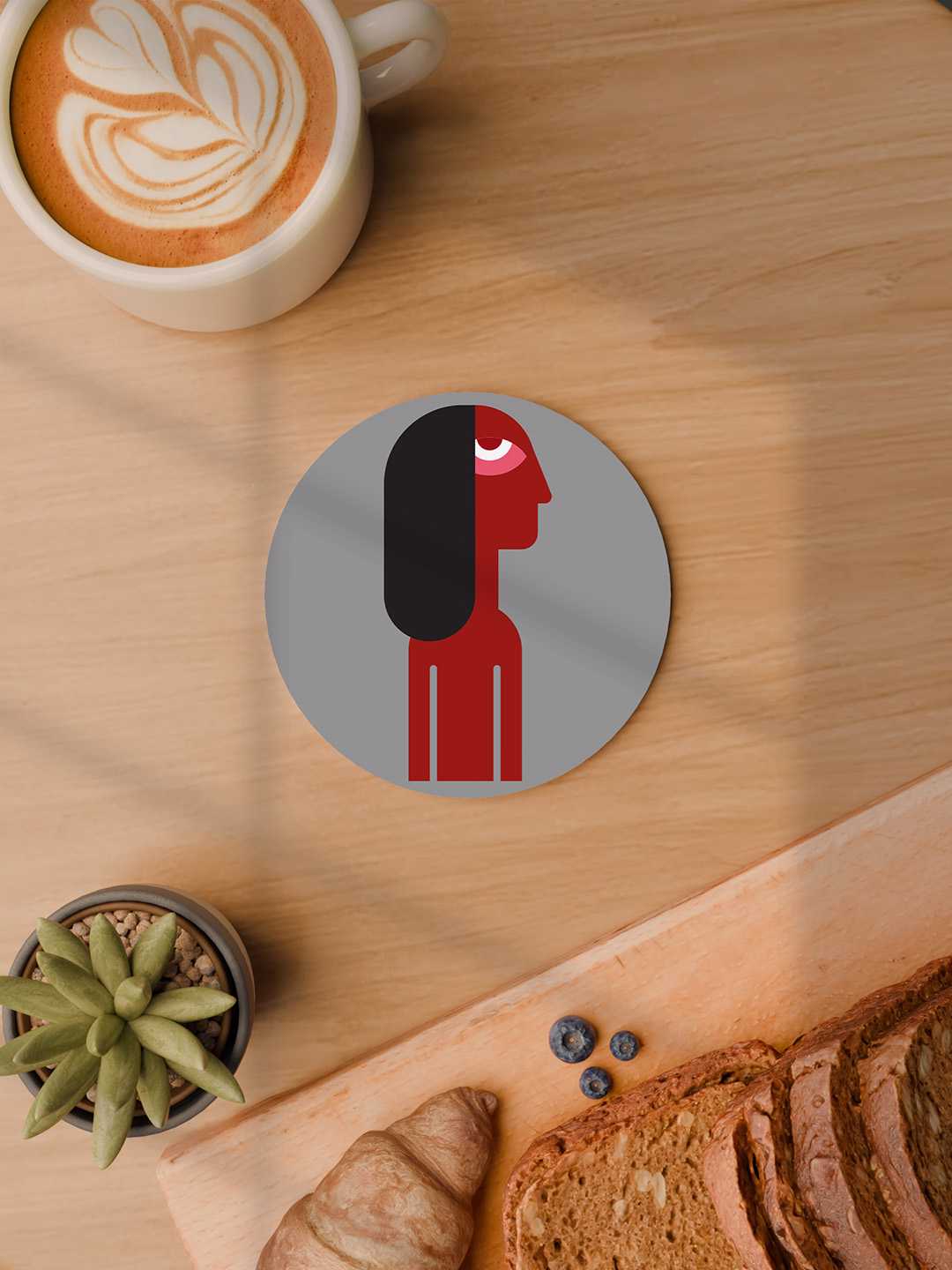 The Quirky Squad Graphic Coasters - Pack of 6