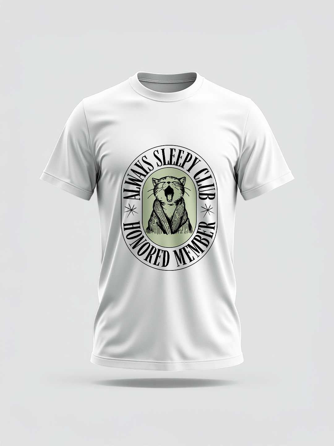 Always Sleepy Club Graphic Tee