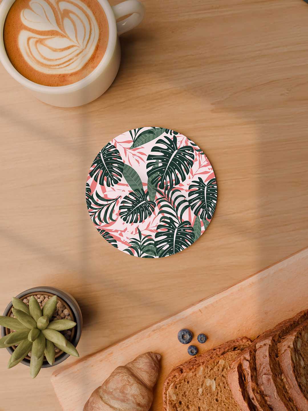 Beach Vibe Graphic Coasters - Pack of 6