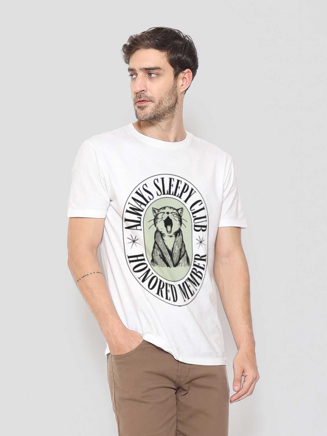 Always Sleepy Club Graphic Tee