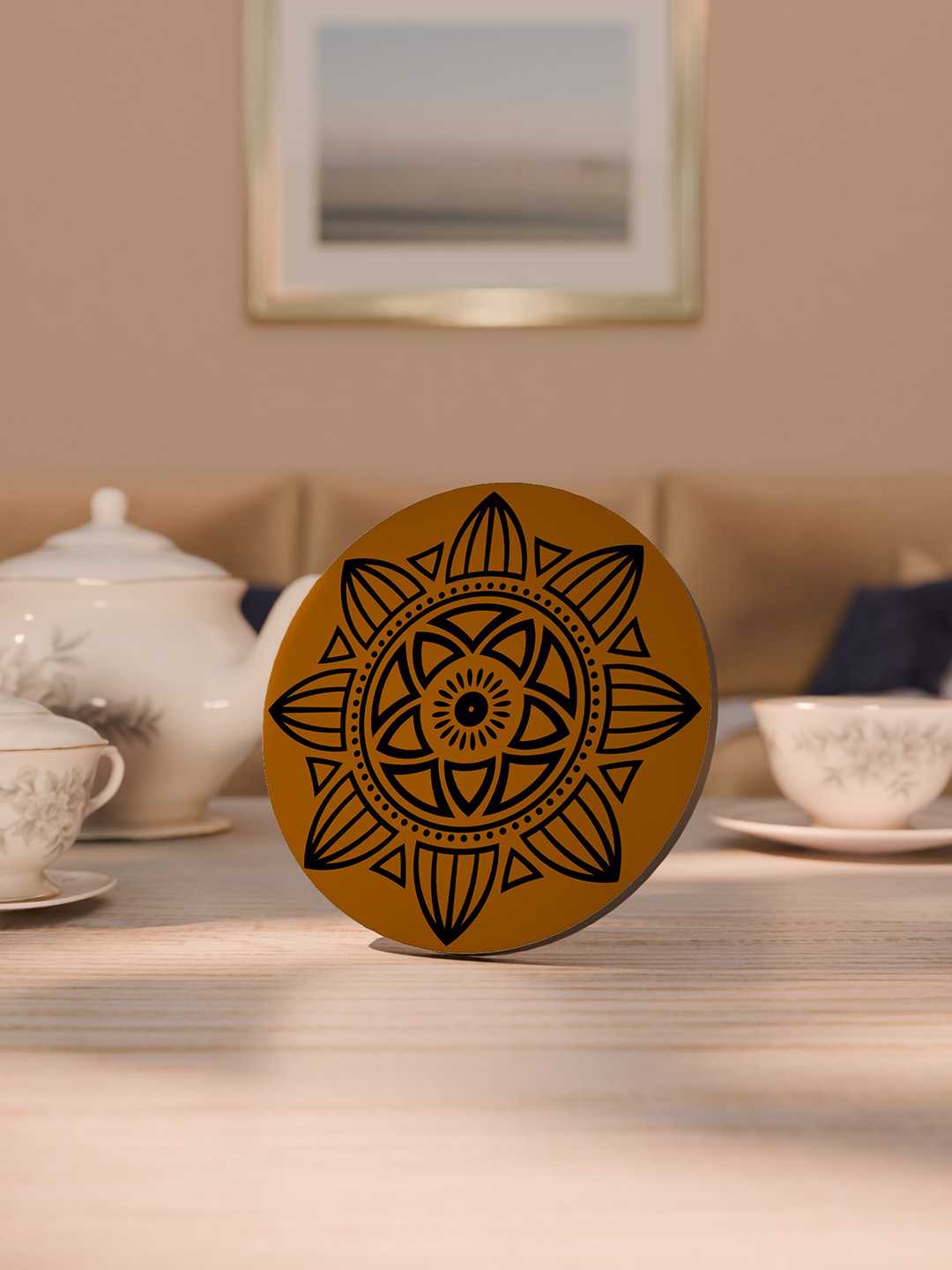 Ethnicity Pattern Graphic Coasters - Pack of 6