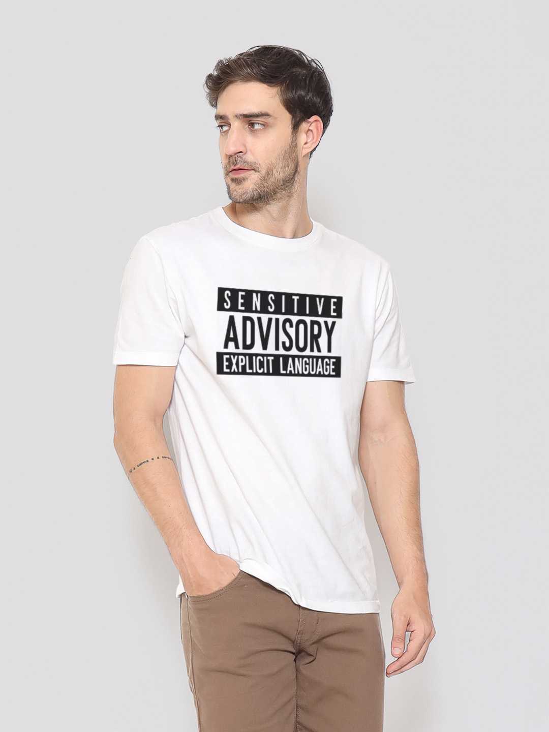 Sensitive Advisory Graphic Tee