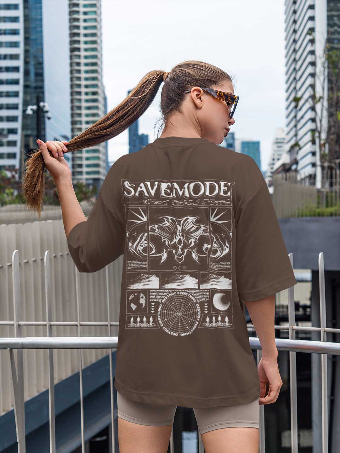 Hardcore Savemode Oversized Tee