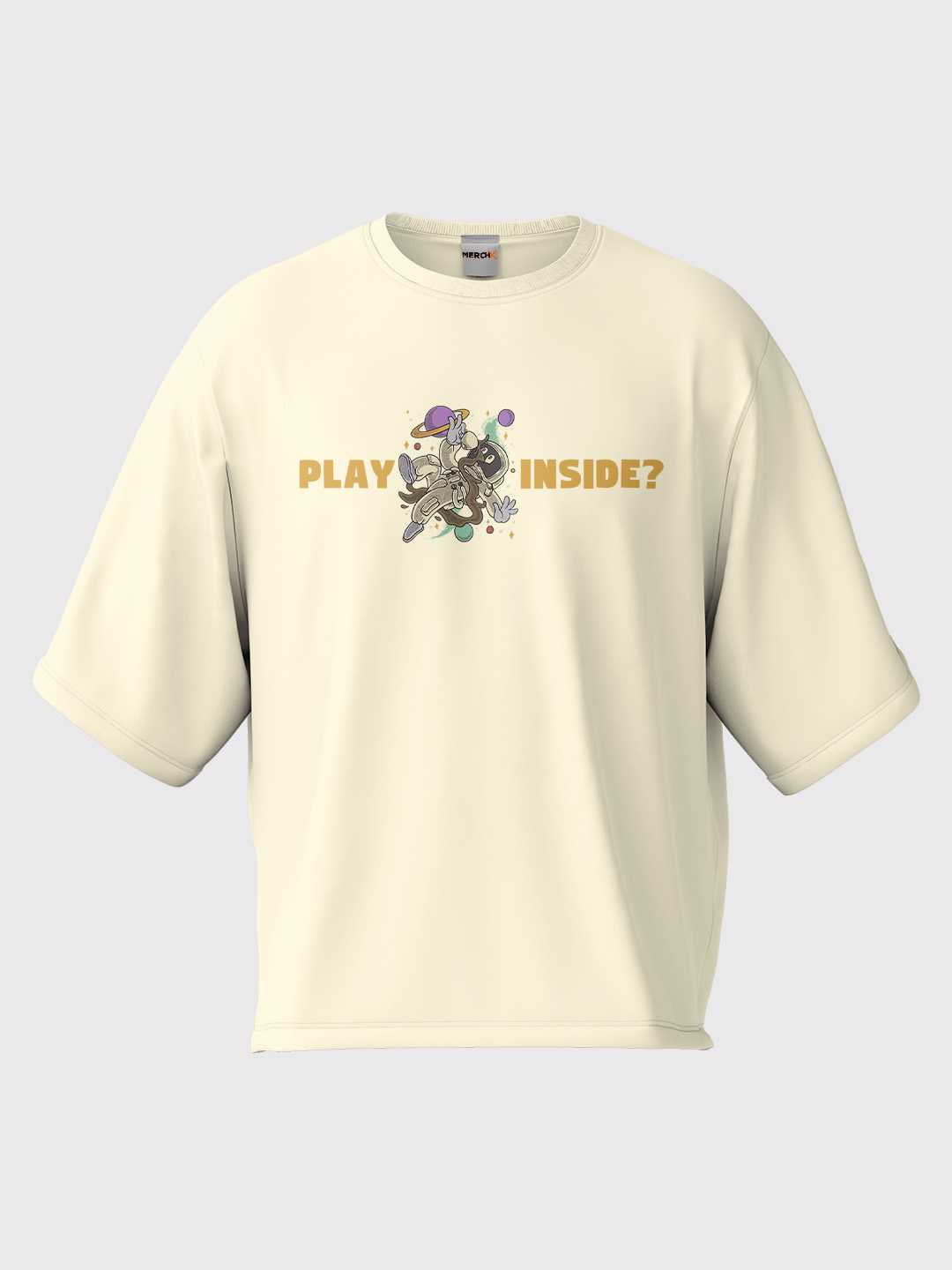 Play Inside Oversized Tee