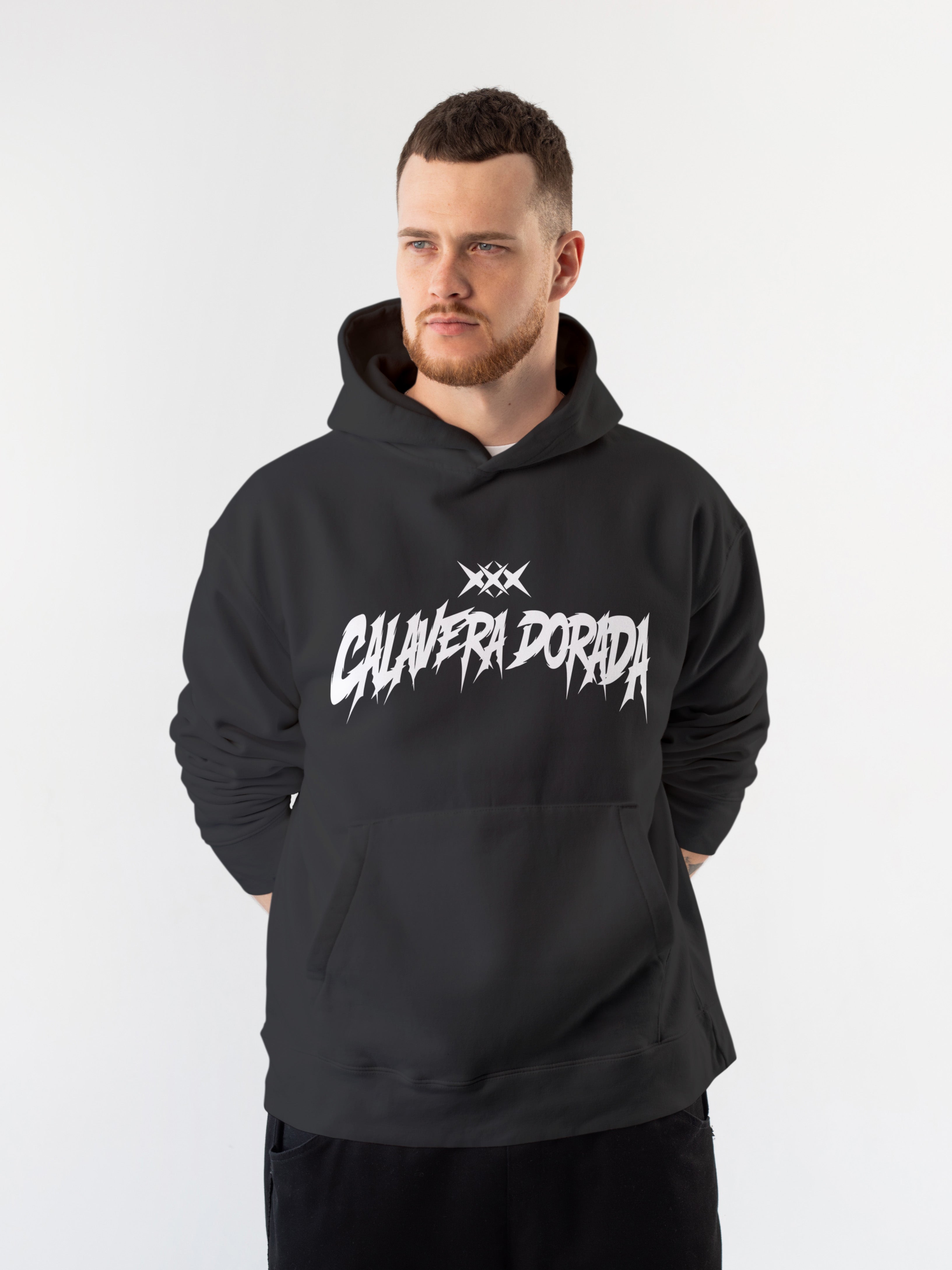 Calavera Dorada Pullover Hoodie