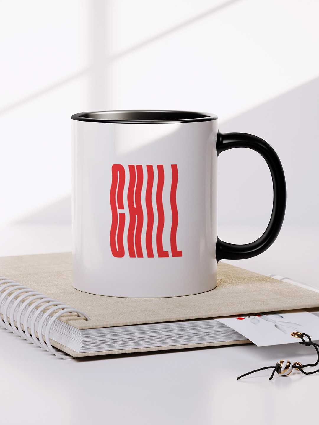 CHILL Graphic Printed Ceramic Mug