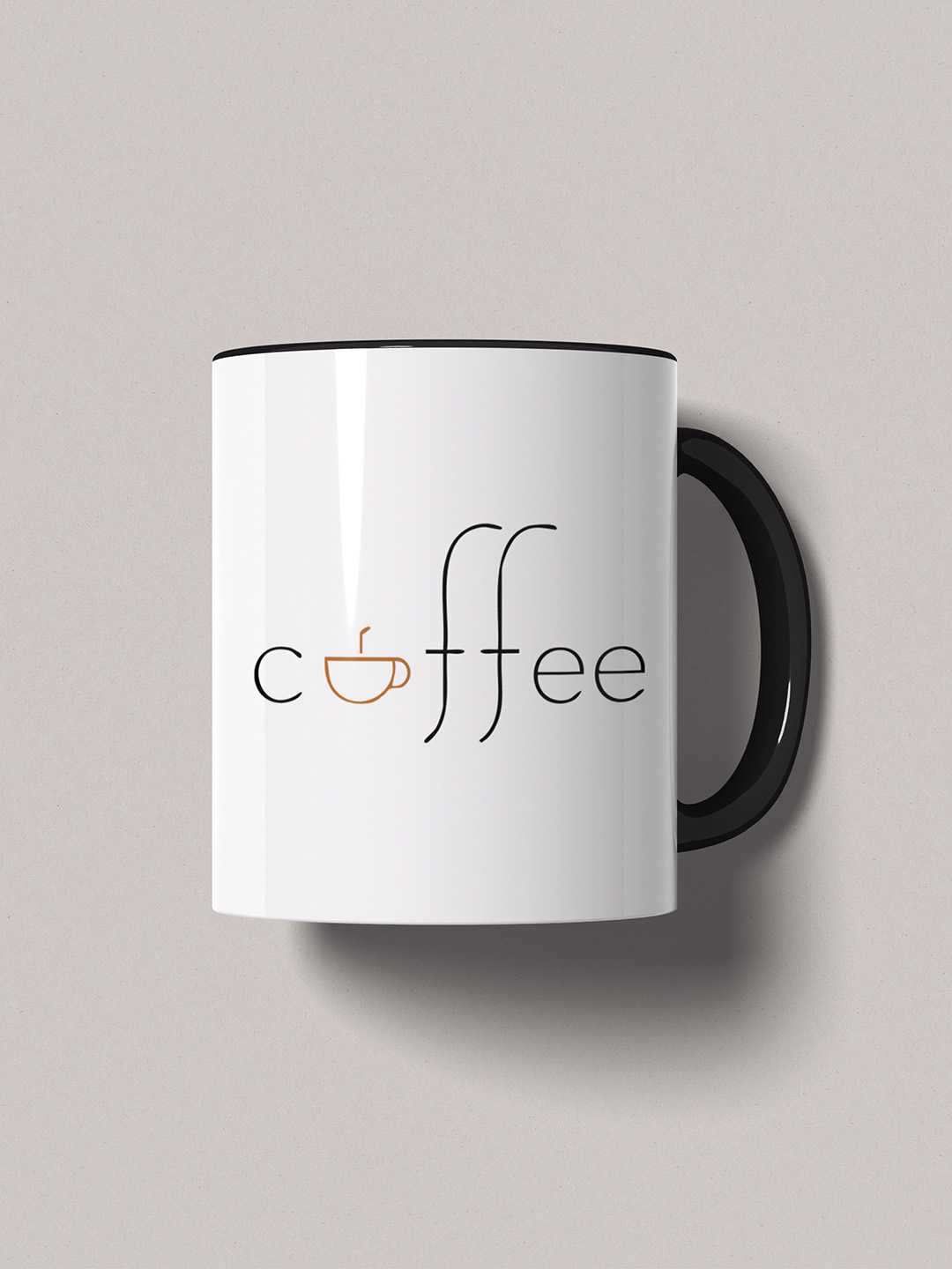 COFFEE Graphic Printed Ceramic Mug