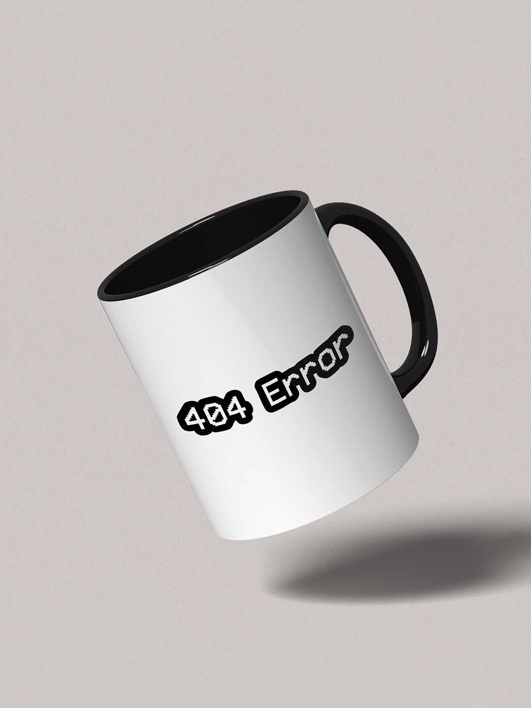 ERROR 404 Graphic Printed Ceramic Mug