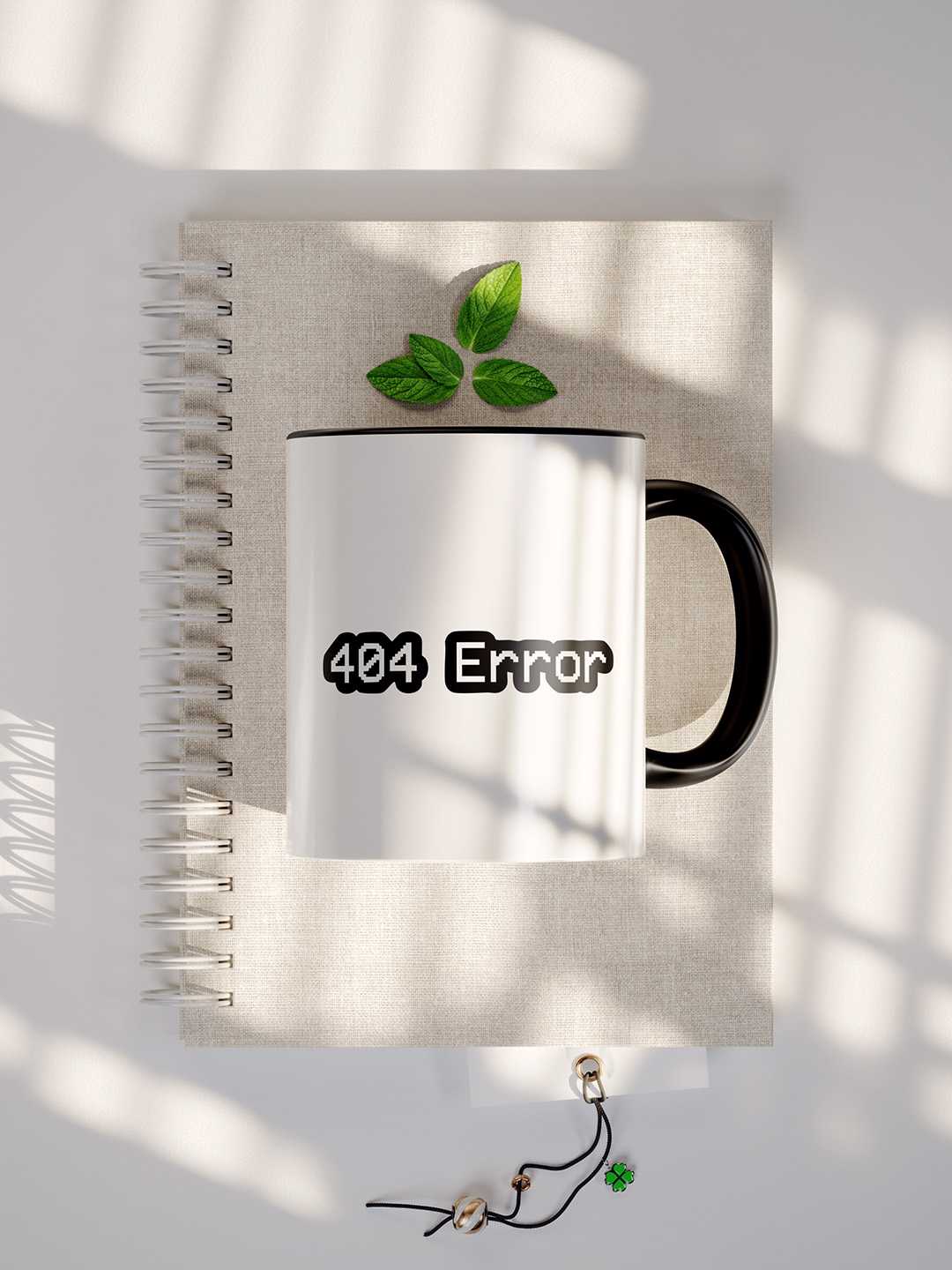 ERROR 404 Graphic Printed Ceramic Mug