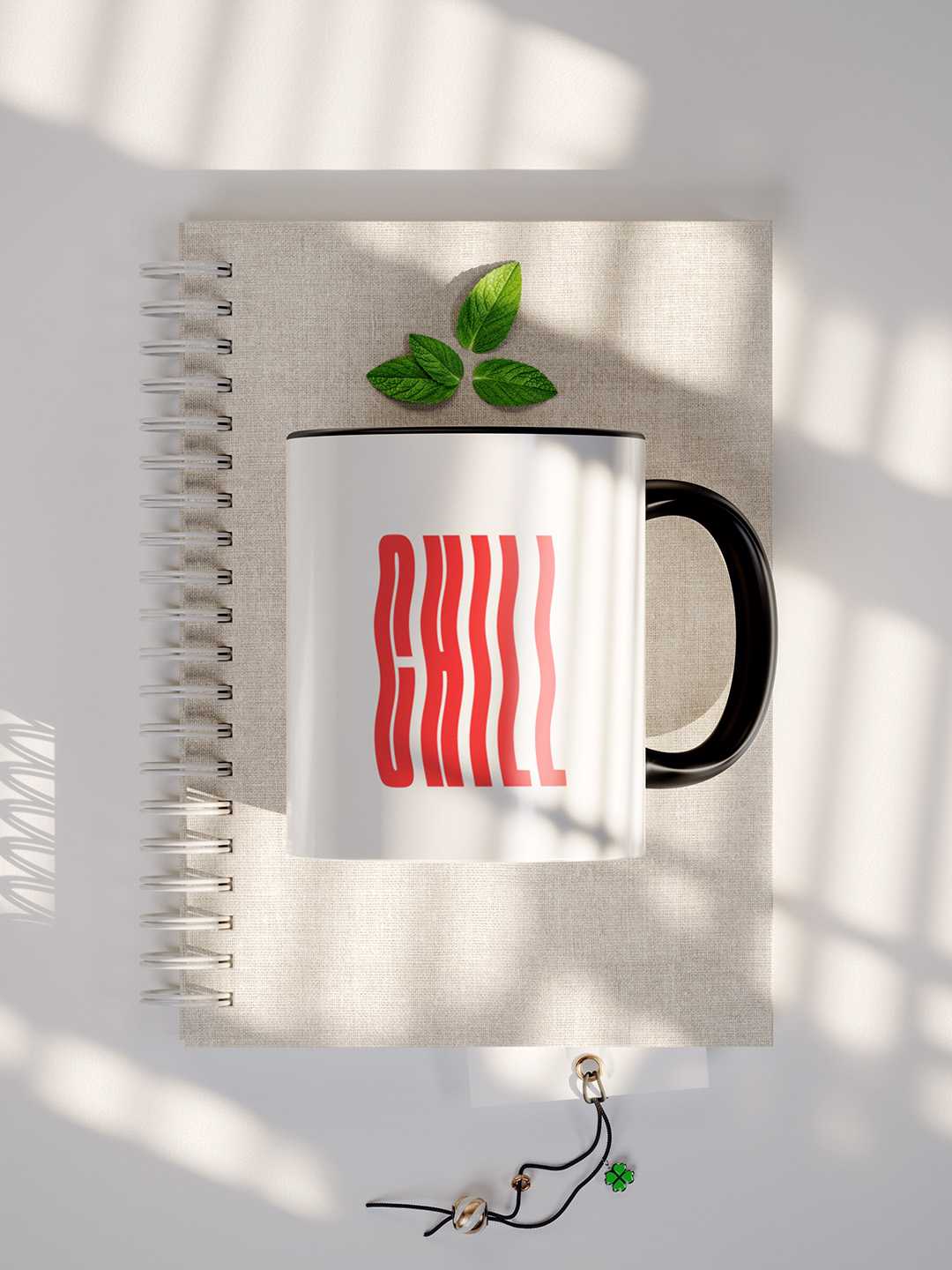 CHILL Graphic Printed Ceramic Mug