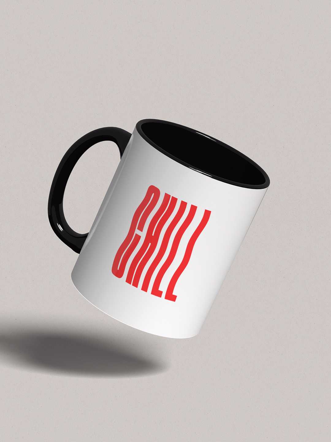 CHILL Graphic Printed Ceramic Mug