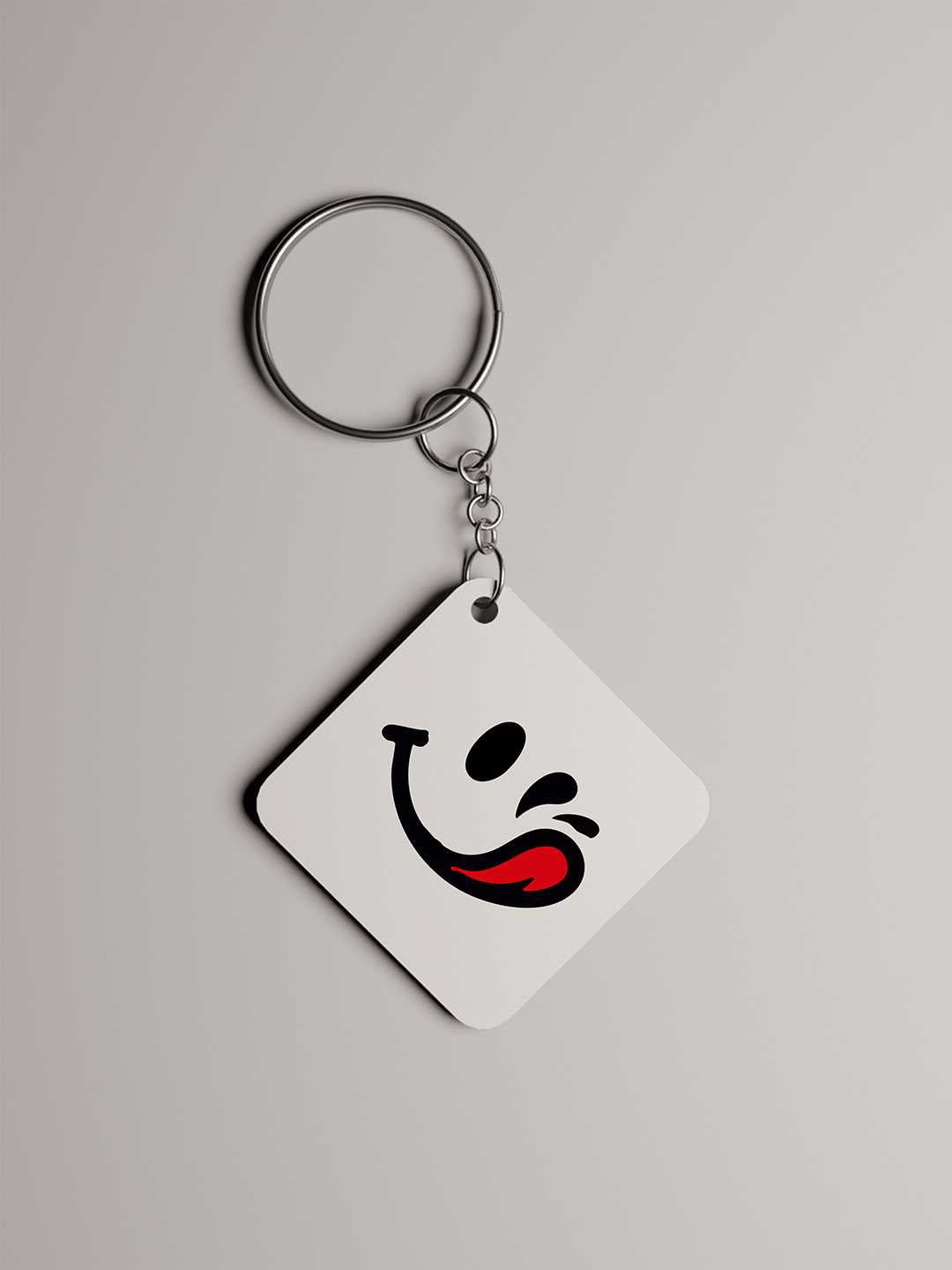 Delicious Smile Graphic Keychain