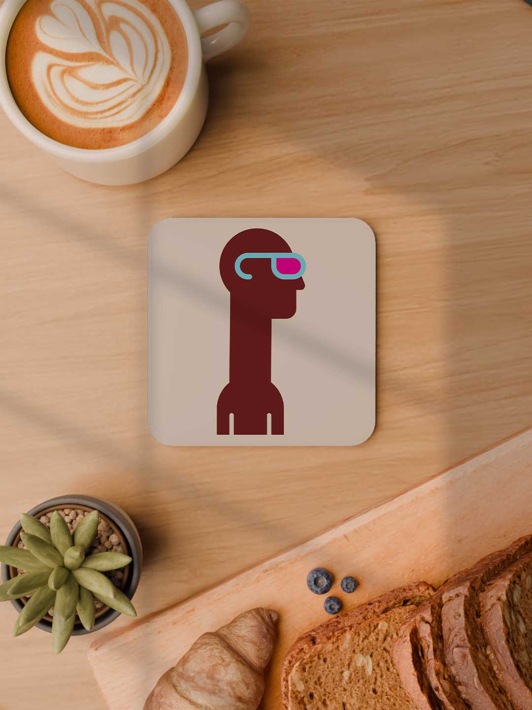 The Quirky Squad Graphic Coasters - Pack of 6