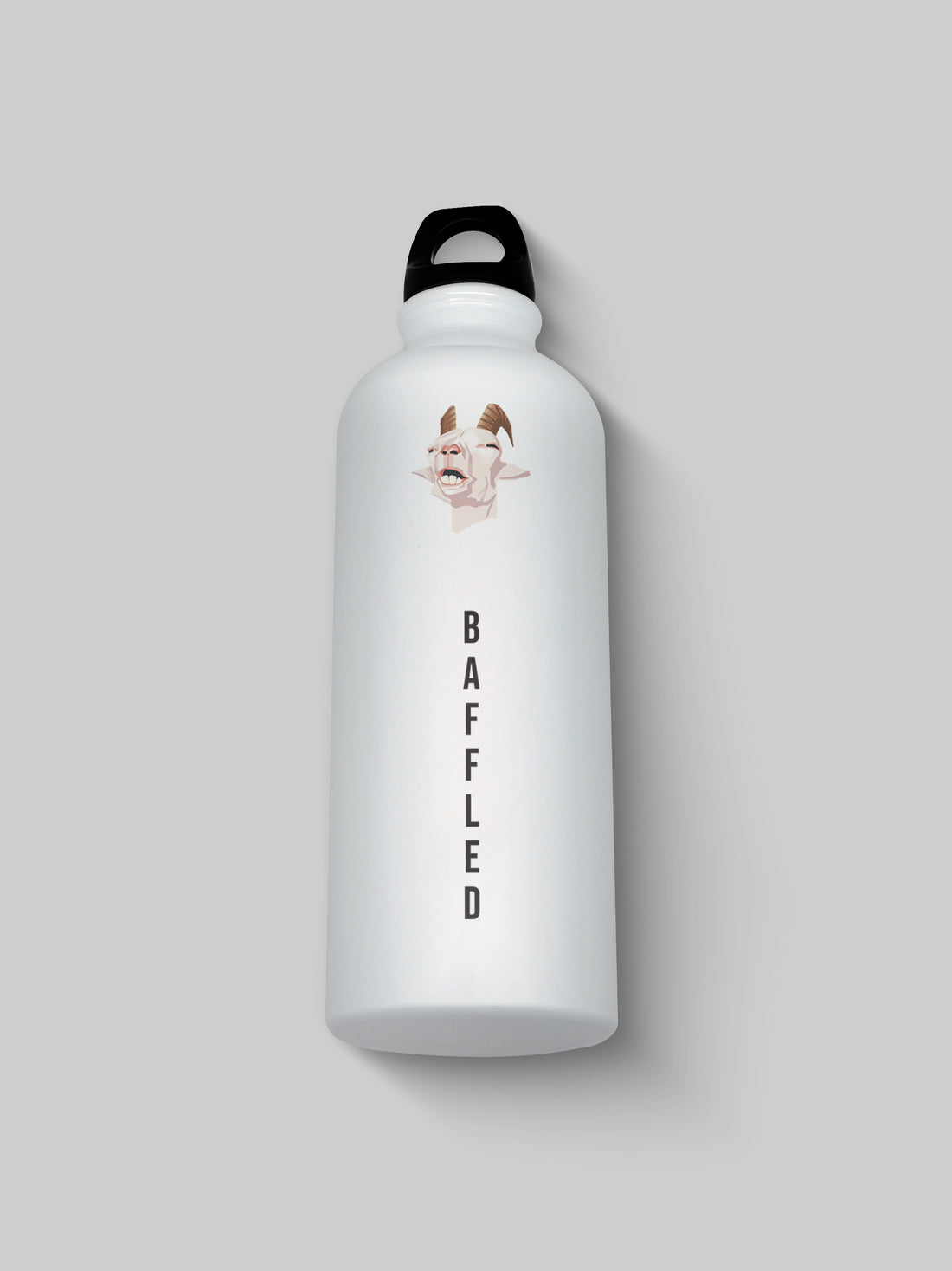 Baffled Graphic Metal Bottle